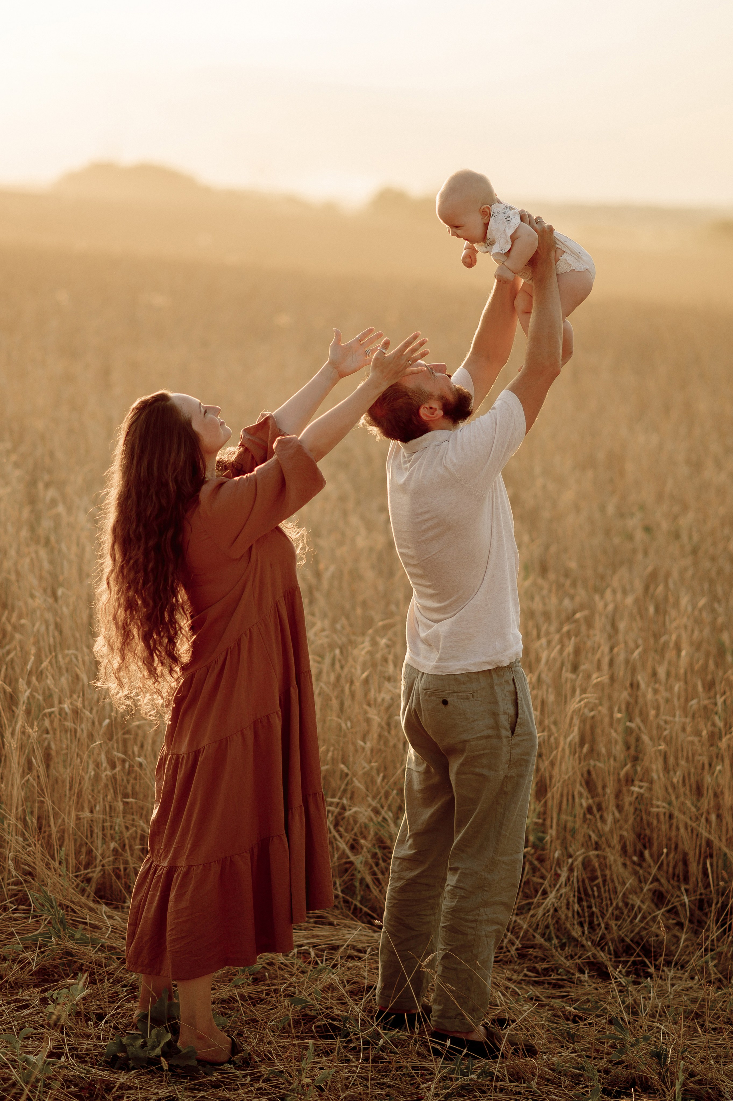 В пшенице. Фотограф Мария Стрелкова