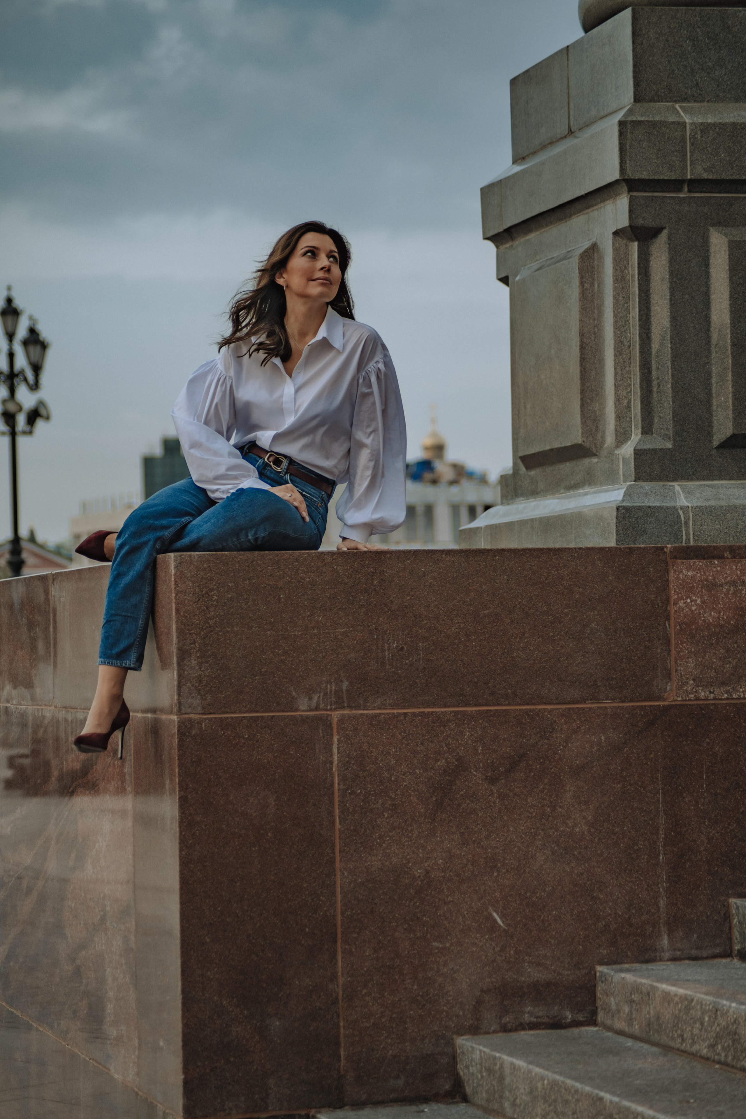 На улицах Москвы. Виктория Васильева