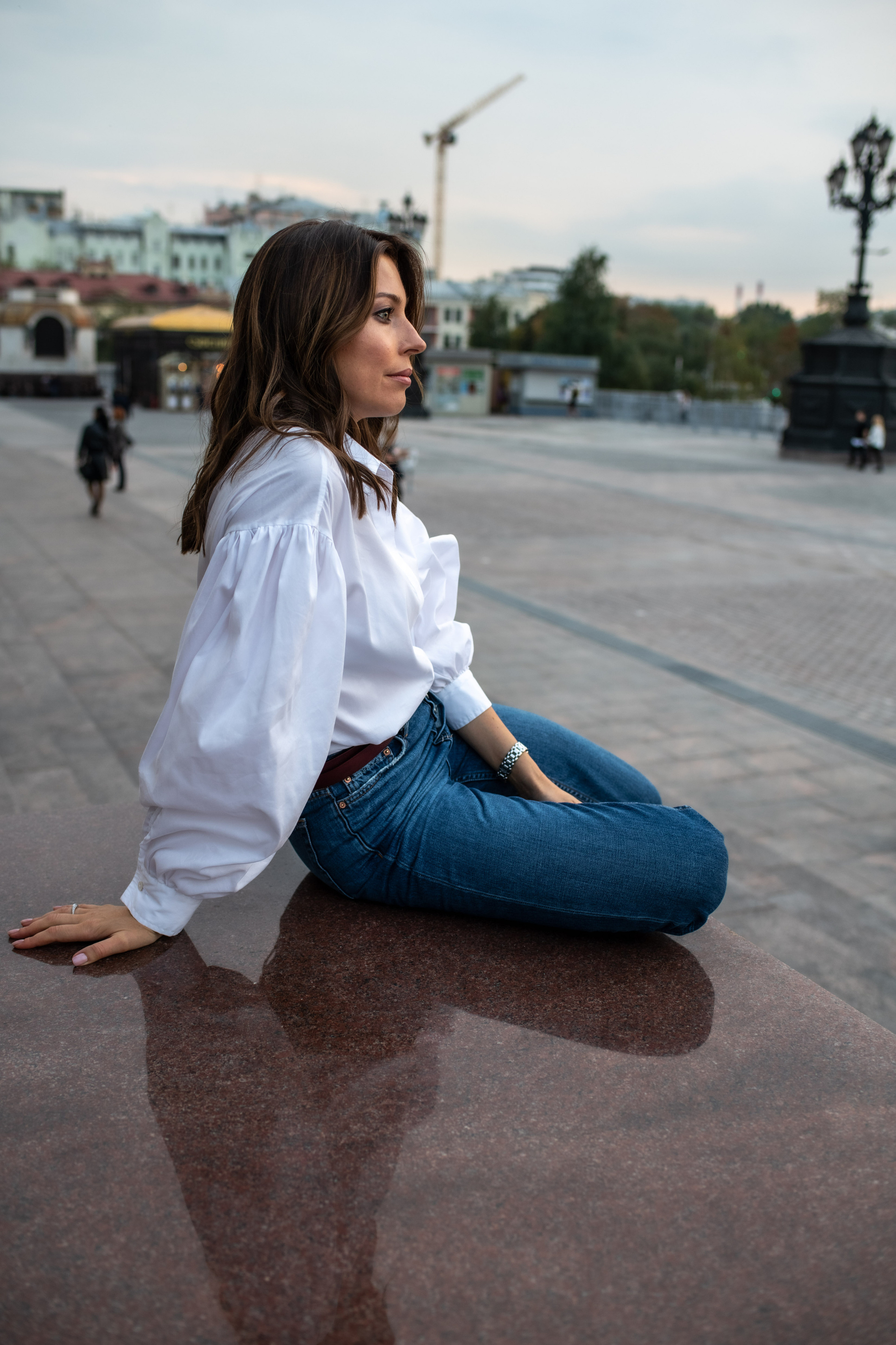 На улицах Москвы. Виктория Васильева