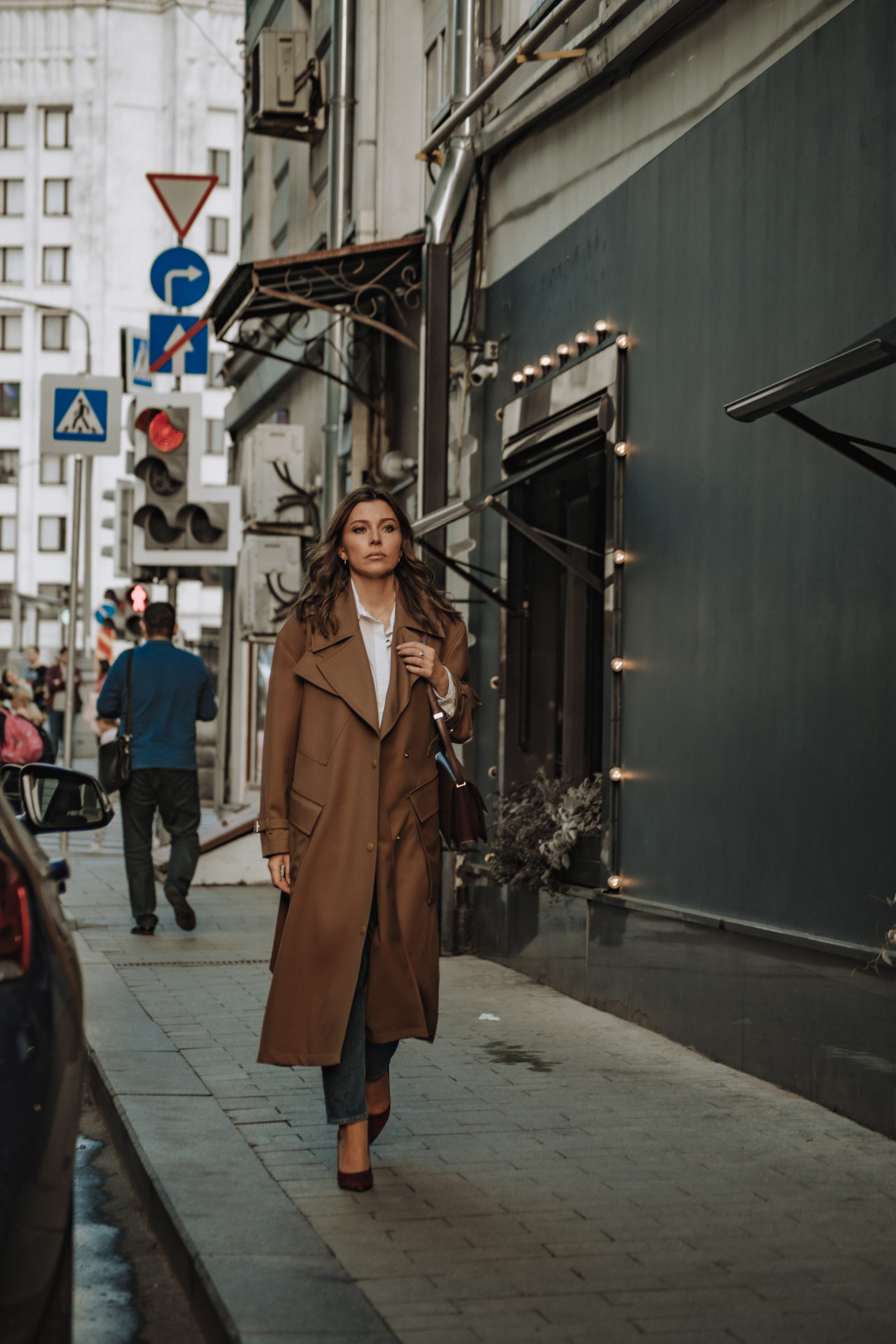 На улицах Москвы. Виктория Васильева