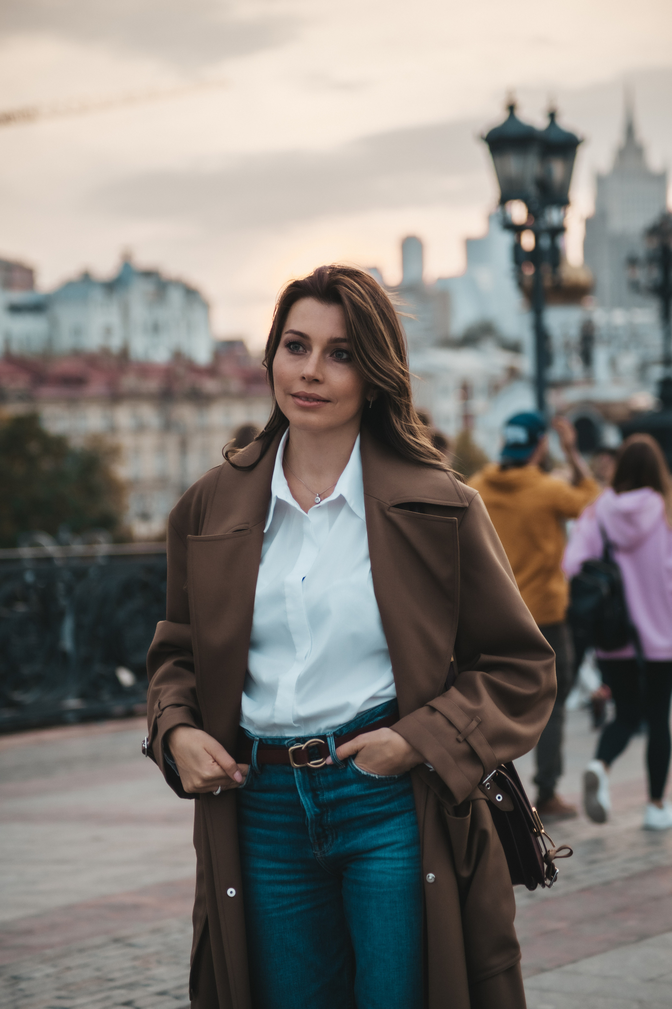 На улицах Москвы. Виктория Васильева