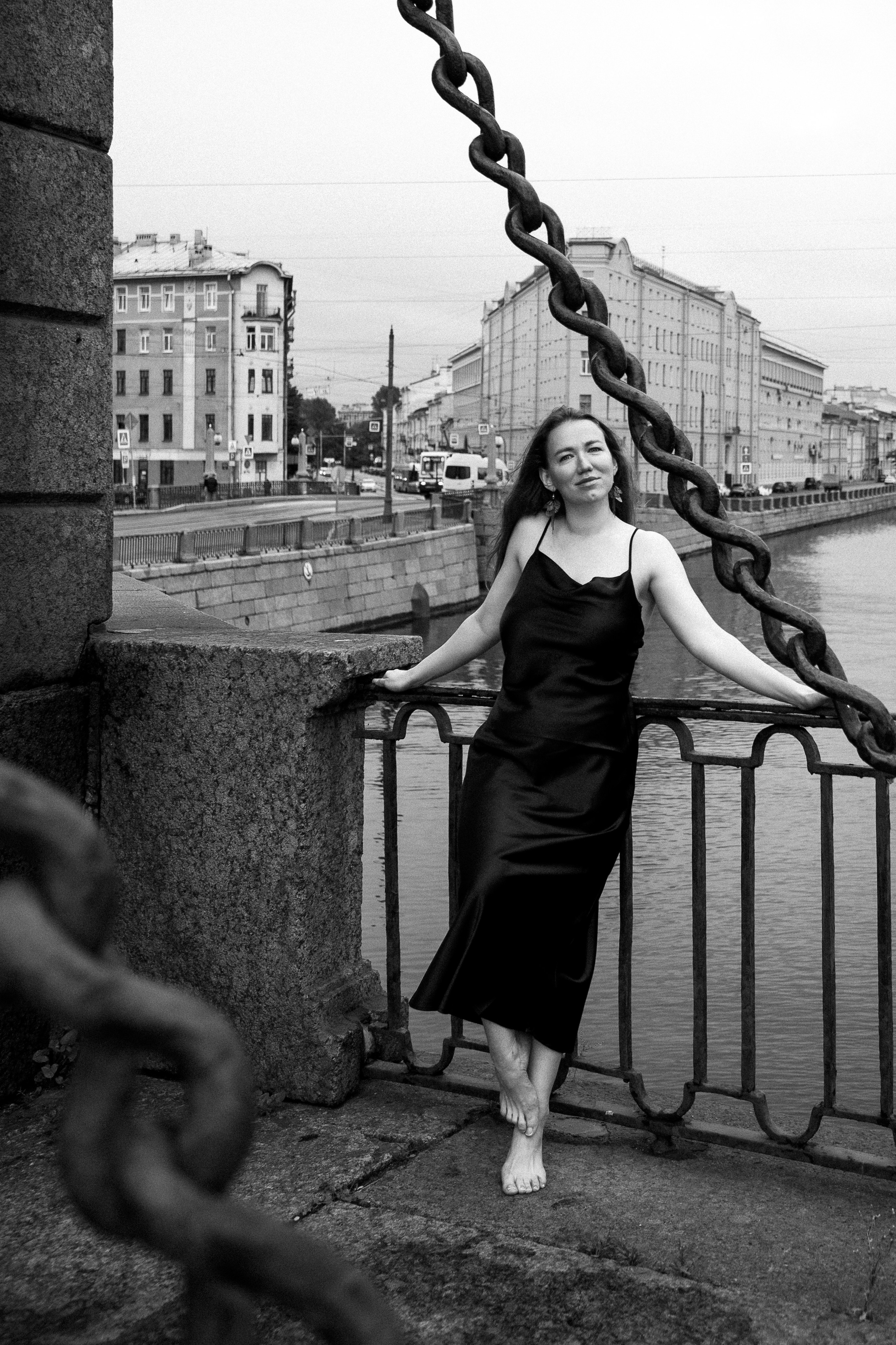 Прогулка у Старо-Калинкиного моста и Исаакия с Лидией. Фотограф в Санкт-Петербурге Таня Михайлова