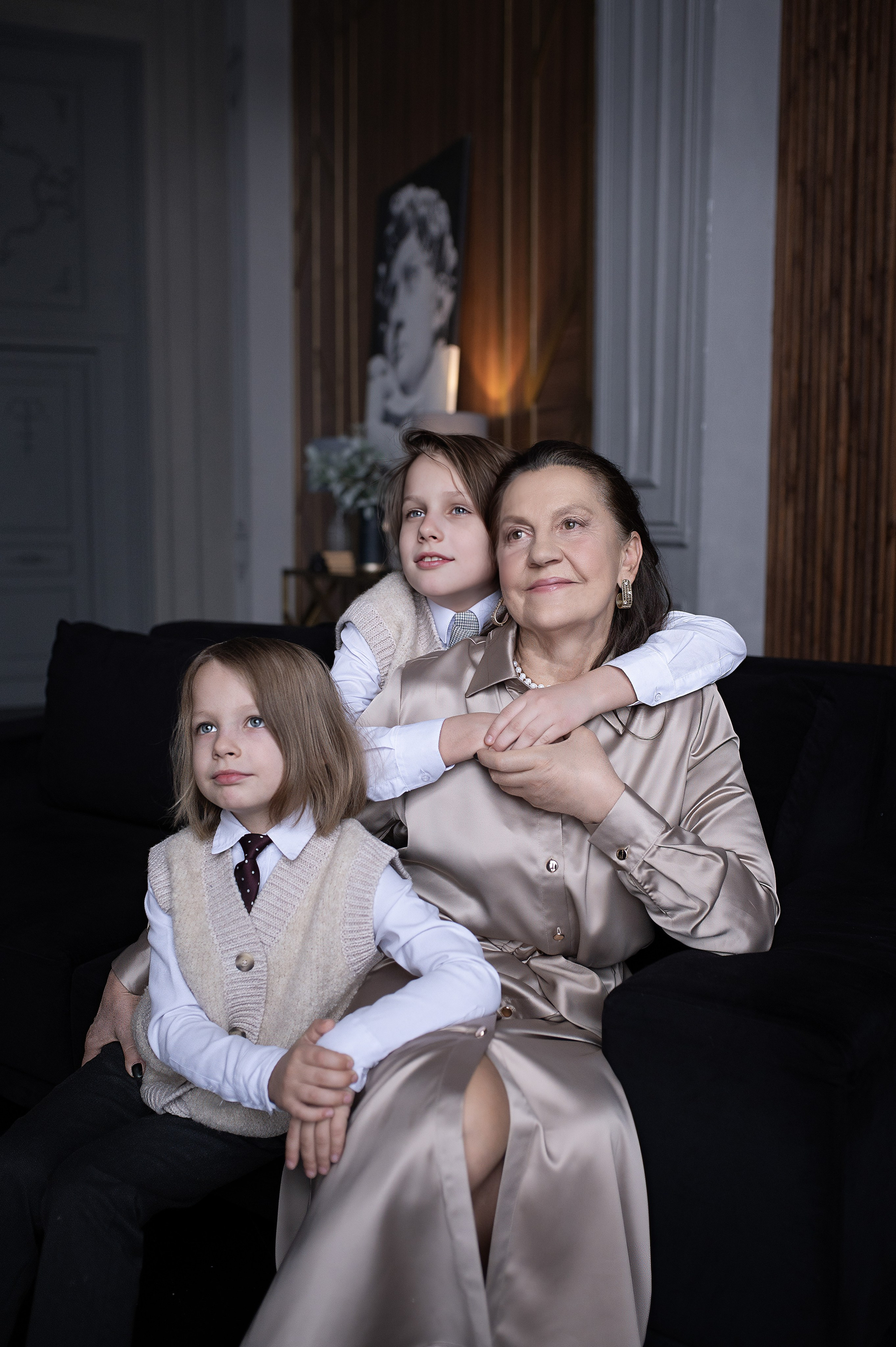 Сьемка поколений. Фотосессия большой семьи. Фотографы крещения/венчания  Красноярск Татьяна и Вячеслав Переваловы