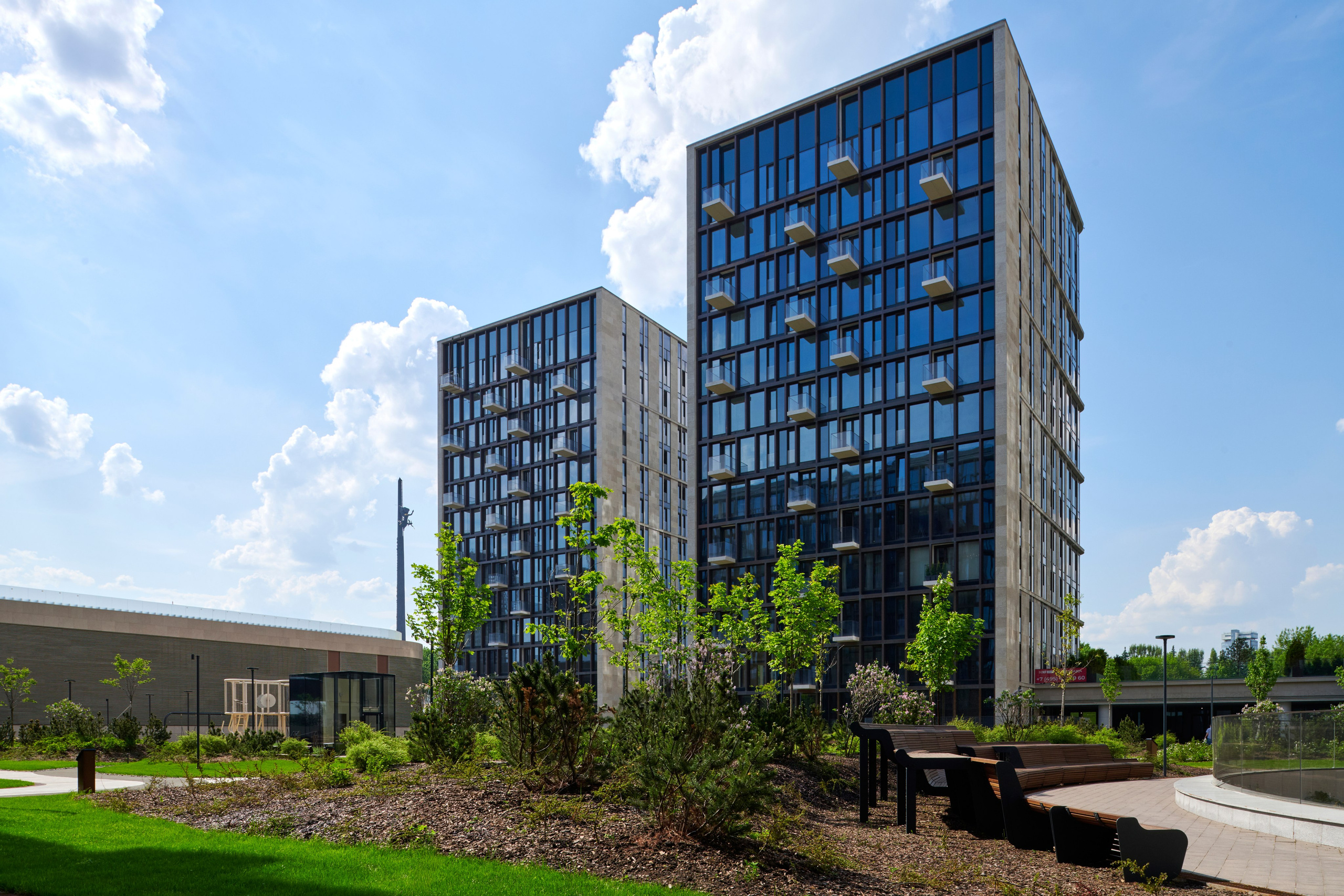 Victory Park Residences. Интерьерный и архитектурный фотограф Москва и МО. Роман Свободный