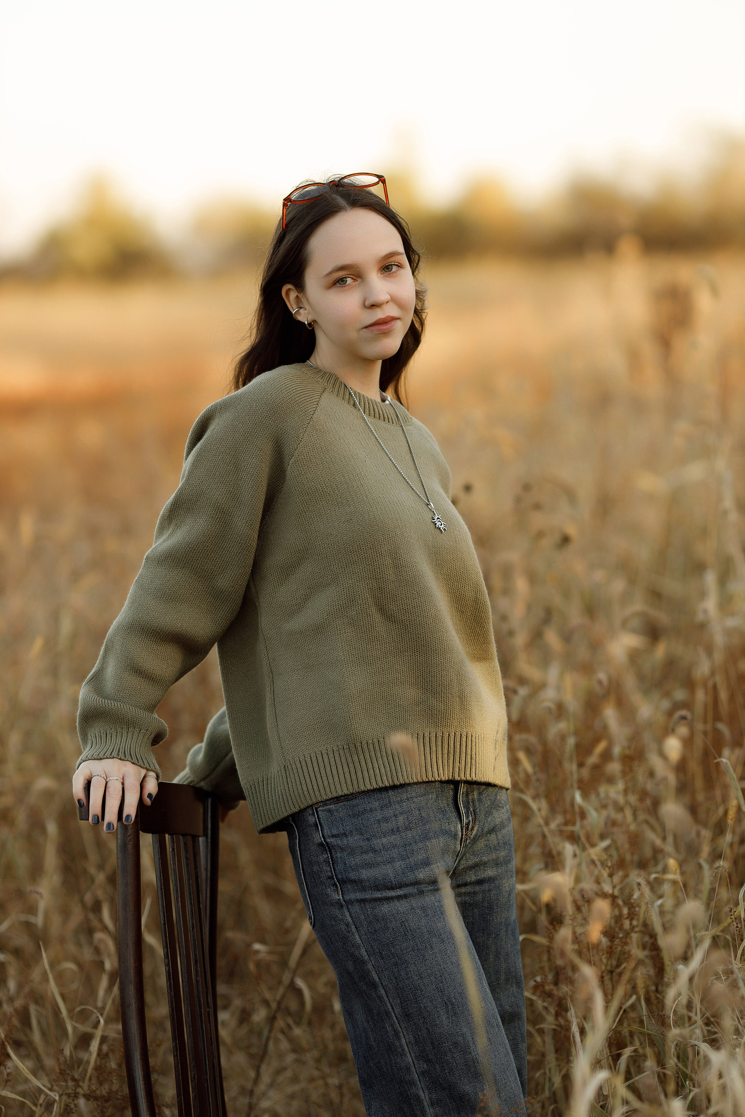 Осень 11 класс (съемка в поле). Photoalbum-vl.ru