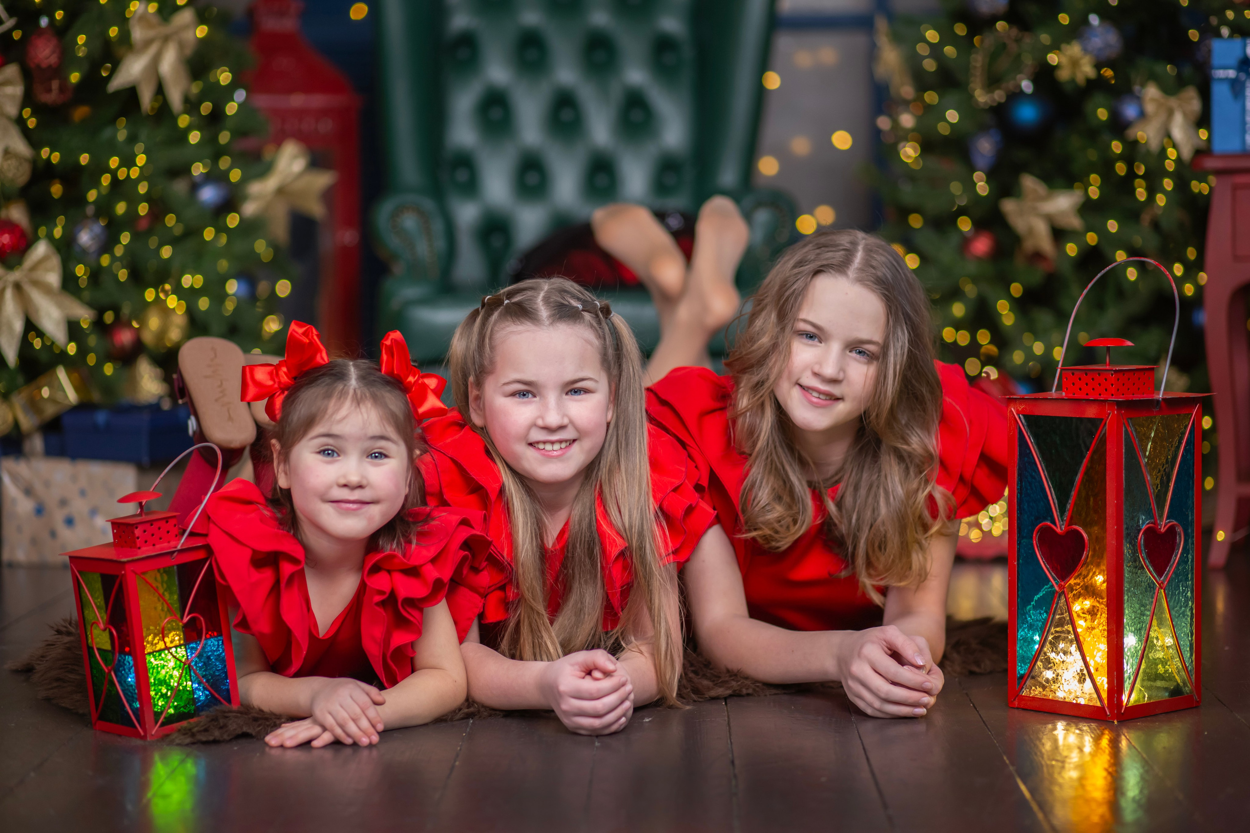 Семейная новогодняя фотосессия. Семейный и детский фотограф в Москве и МО — Александра