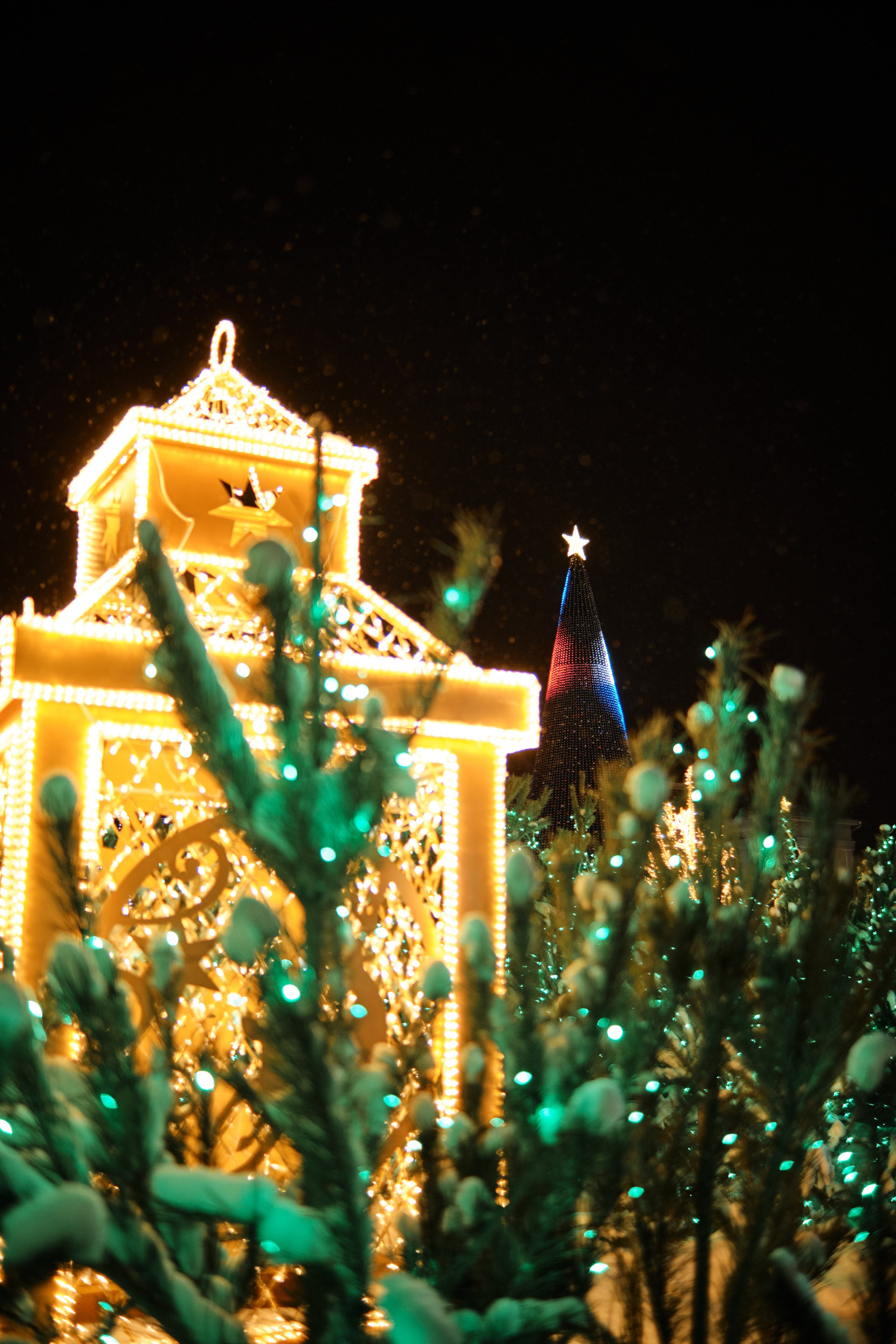 Новогодние виды Самары