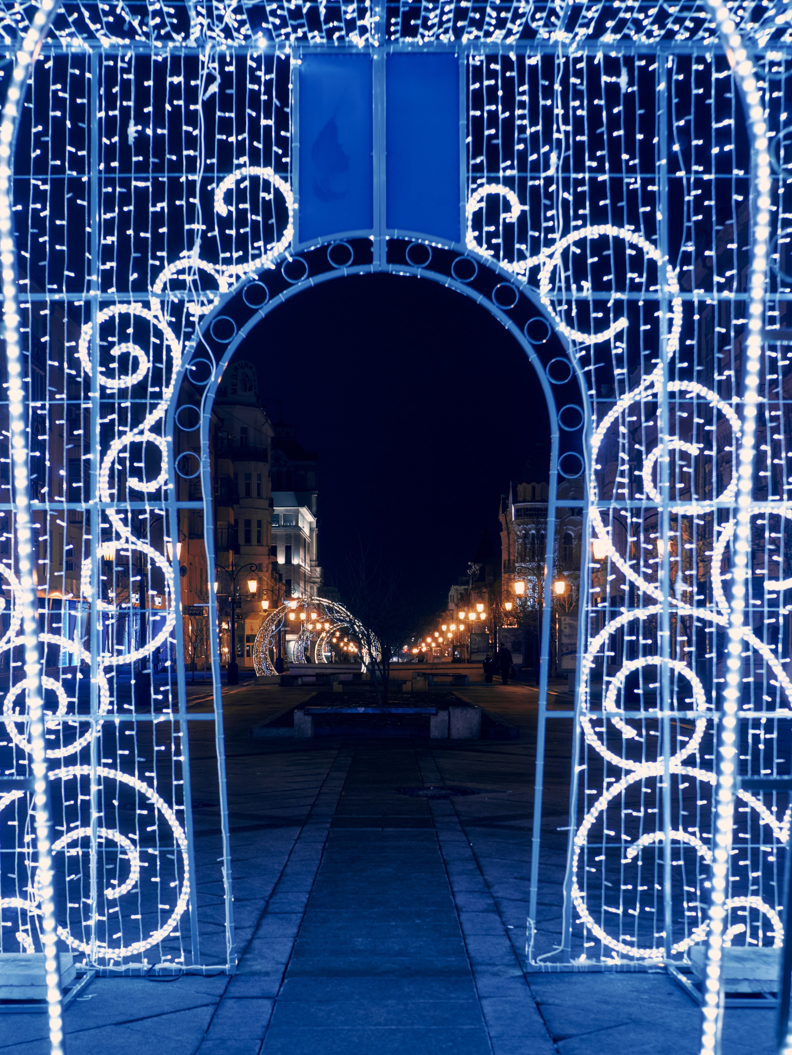 Новогодние виды Самары