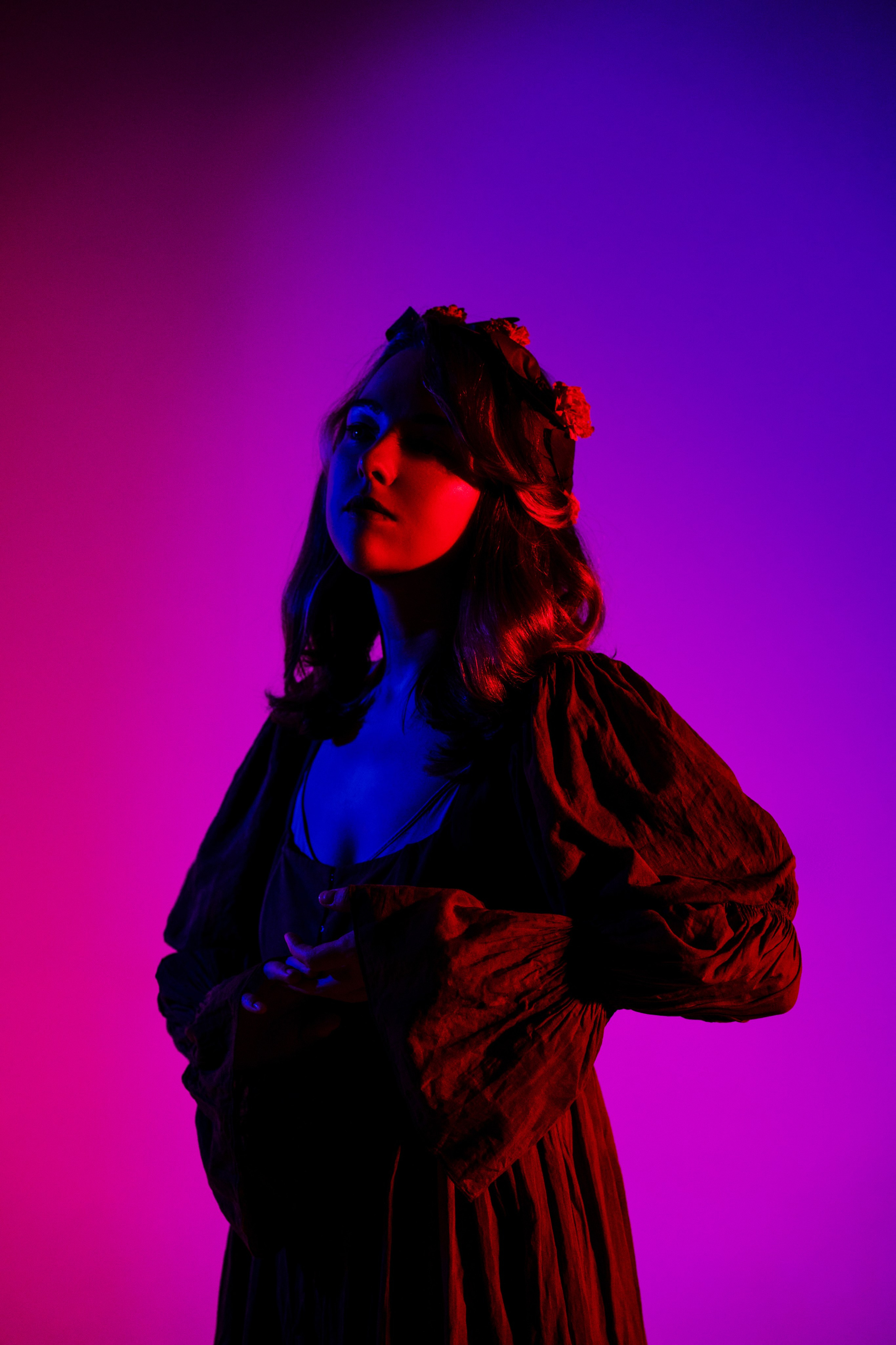 Съемка в студии (Виктория). Фотограф Ирина Иванова