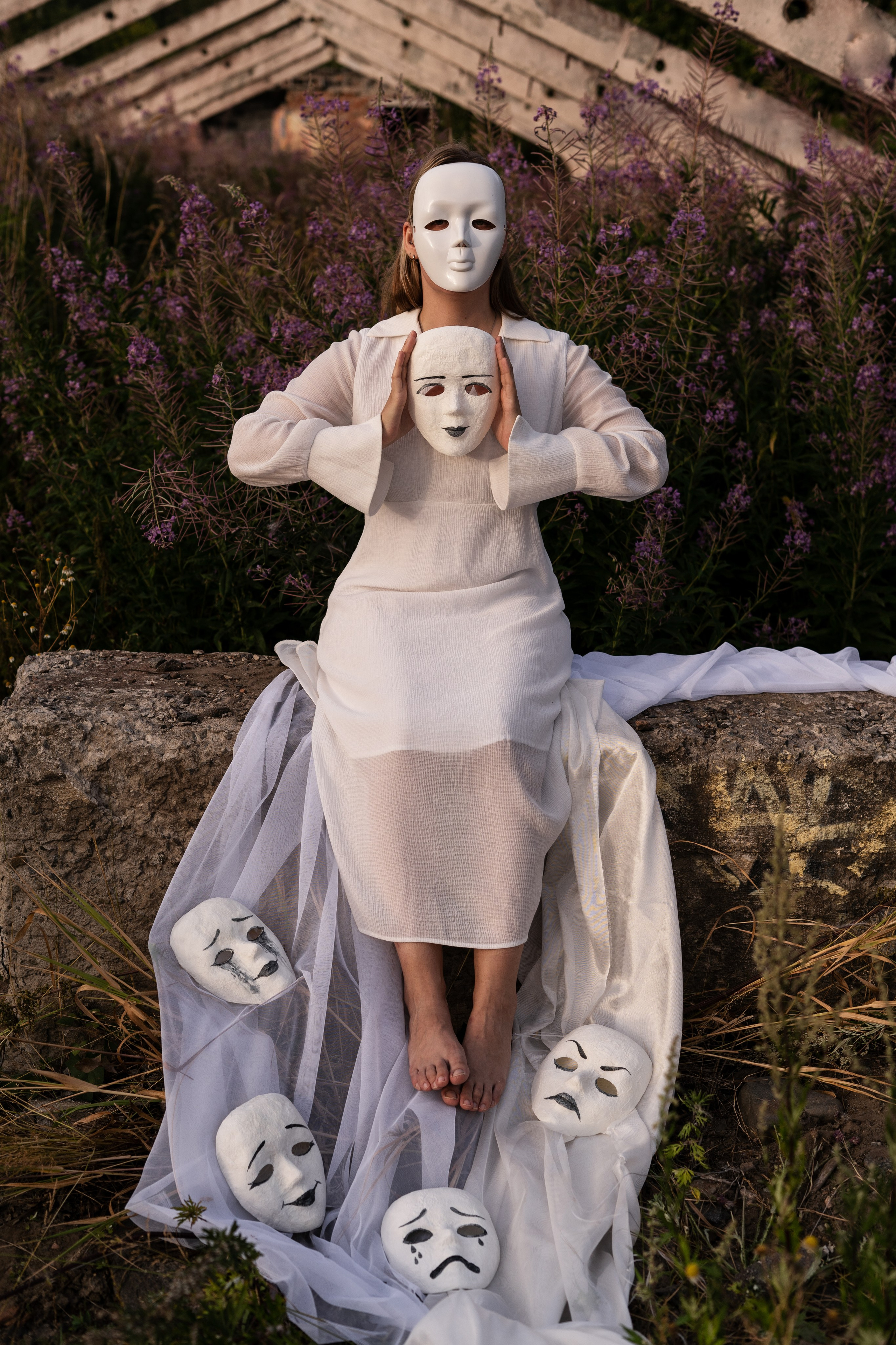 Съемка с масками (София). Фотограф Ирина Иванова