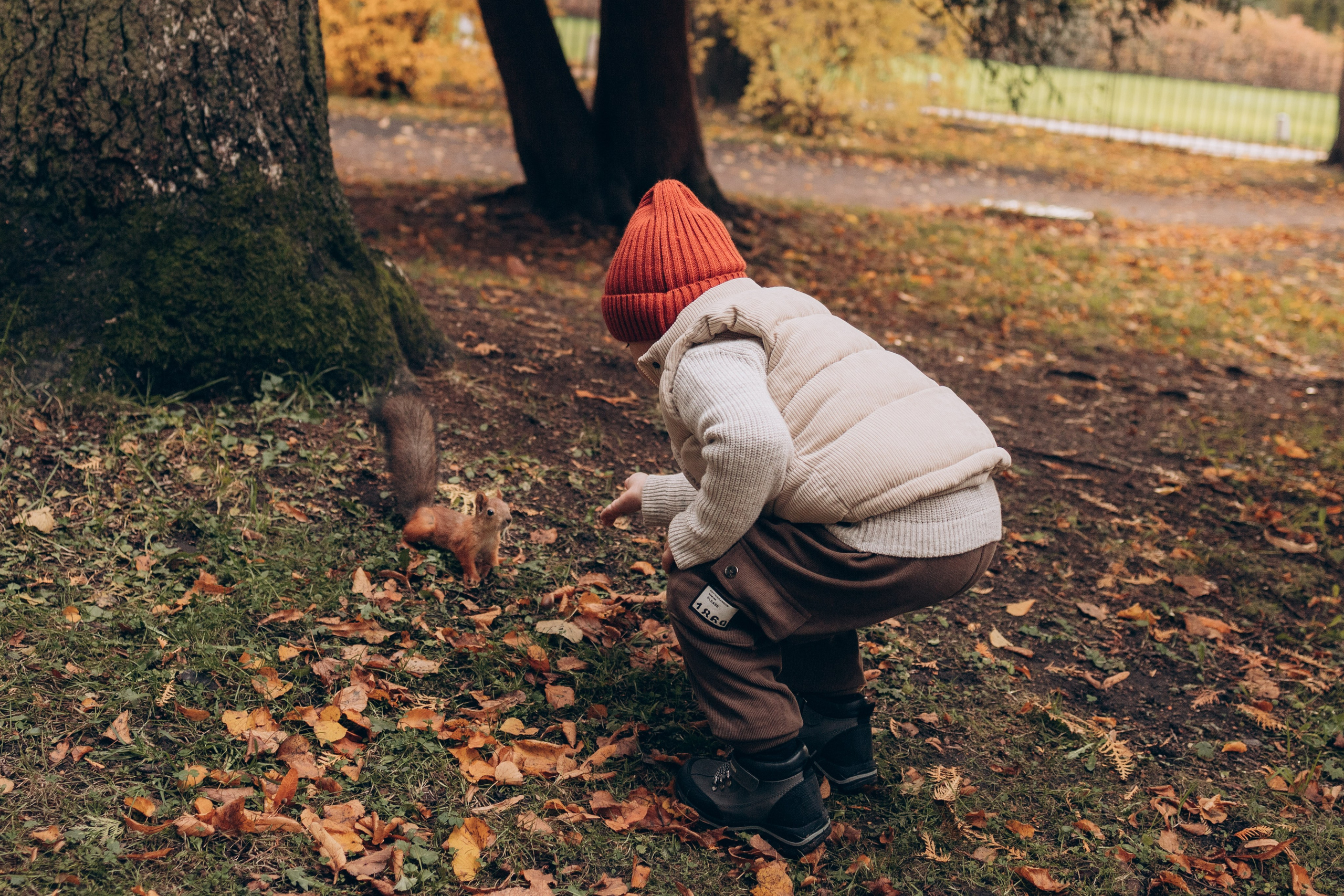 Осенняя семейная фотосессия в парке ЦПКиО им. Кирова на Елагином острове. Семейный и детский фотограф в Санкт-Петербурге Павлова Елена