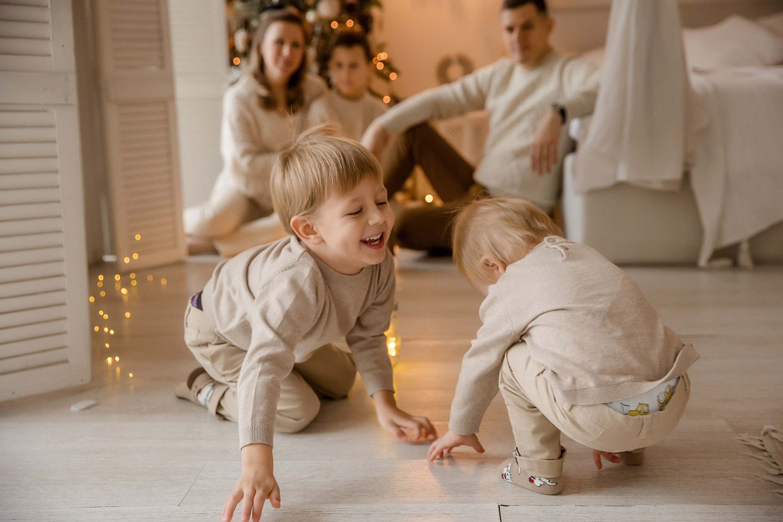 Нескучная новогодняя фотосессия — приношу весь инвентарь с собой. Семейный и детский фотограф в Москве Вера Ускова