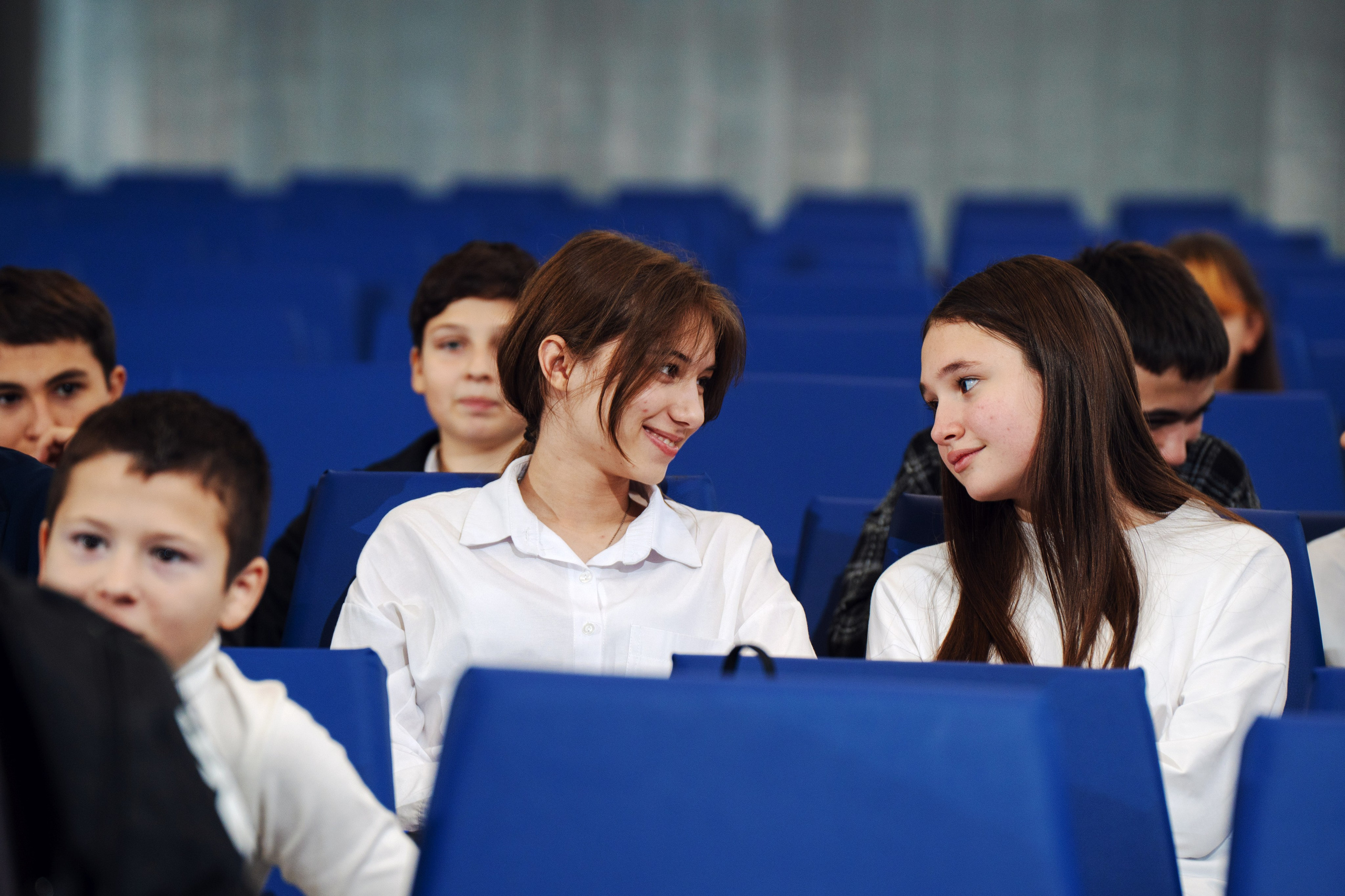 Лекция по киберспорту в школе № 2, п. Энем