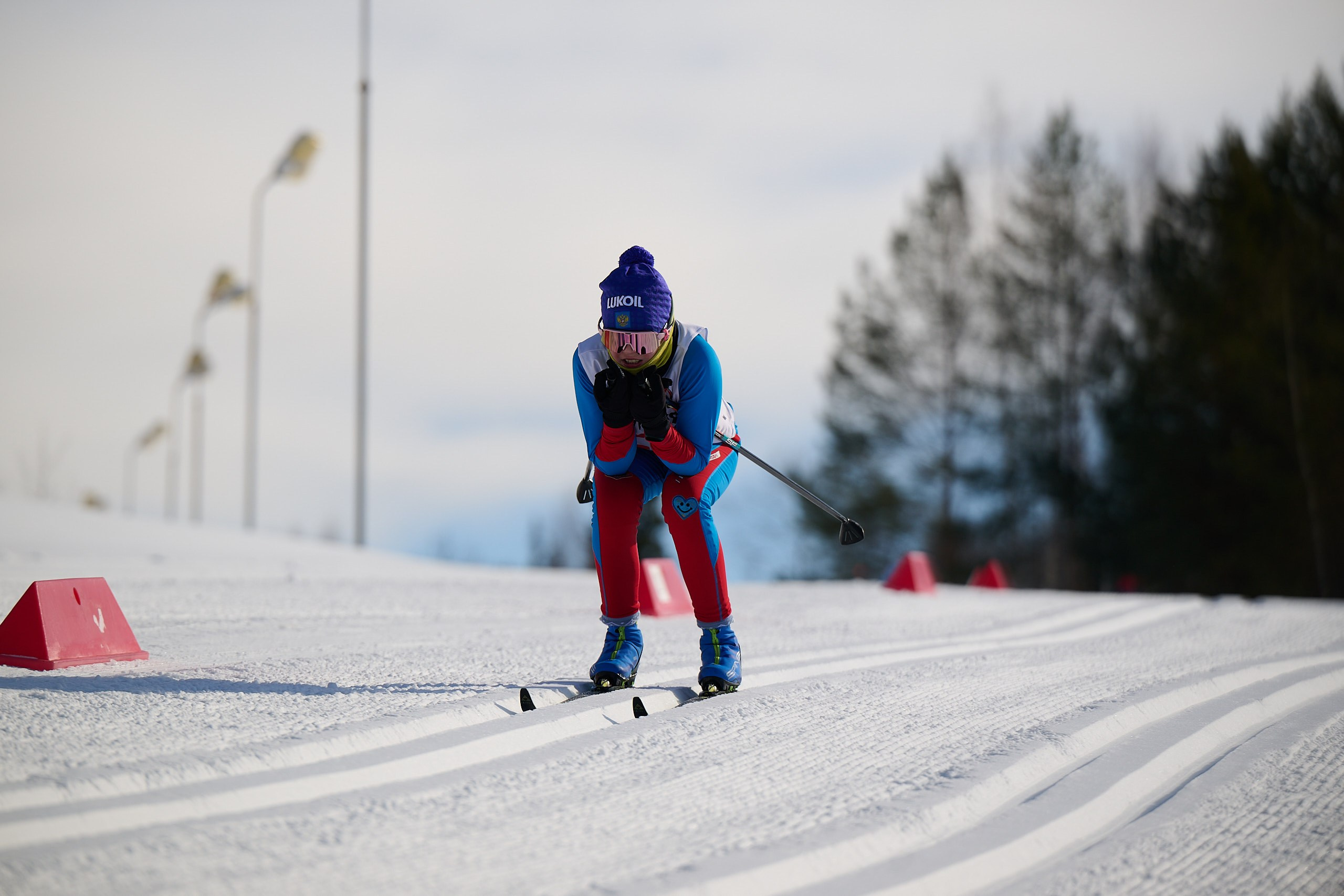 Всероссийские соревнования по лыжным гонкам «Пионерская правда». Ижевс. Спортивный репортажный фотограф в Ижевске Сергей Мерзляков