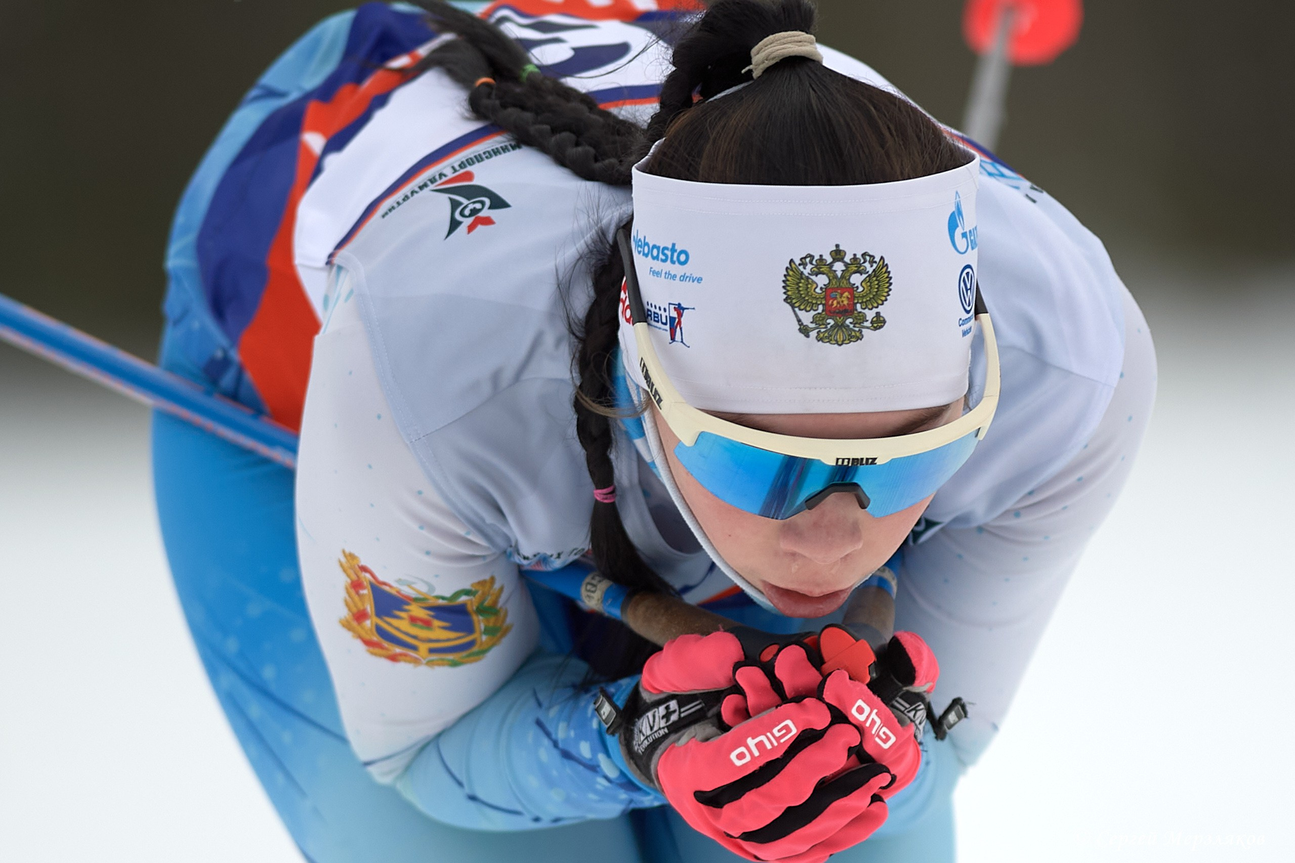 Всероссийские соревнования по лыжным гонкам на призы ЗМС Галины Кулаковой. Спортивный репортажный фотограф в Ижевске Сергей Мерзляков