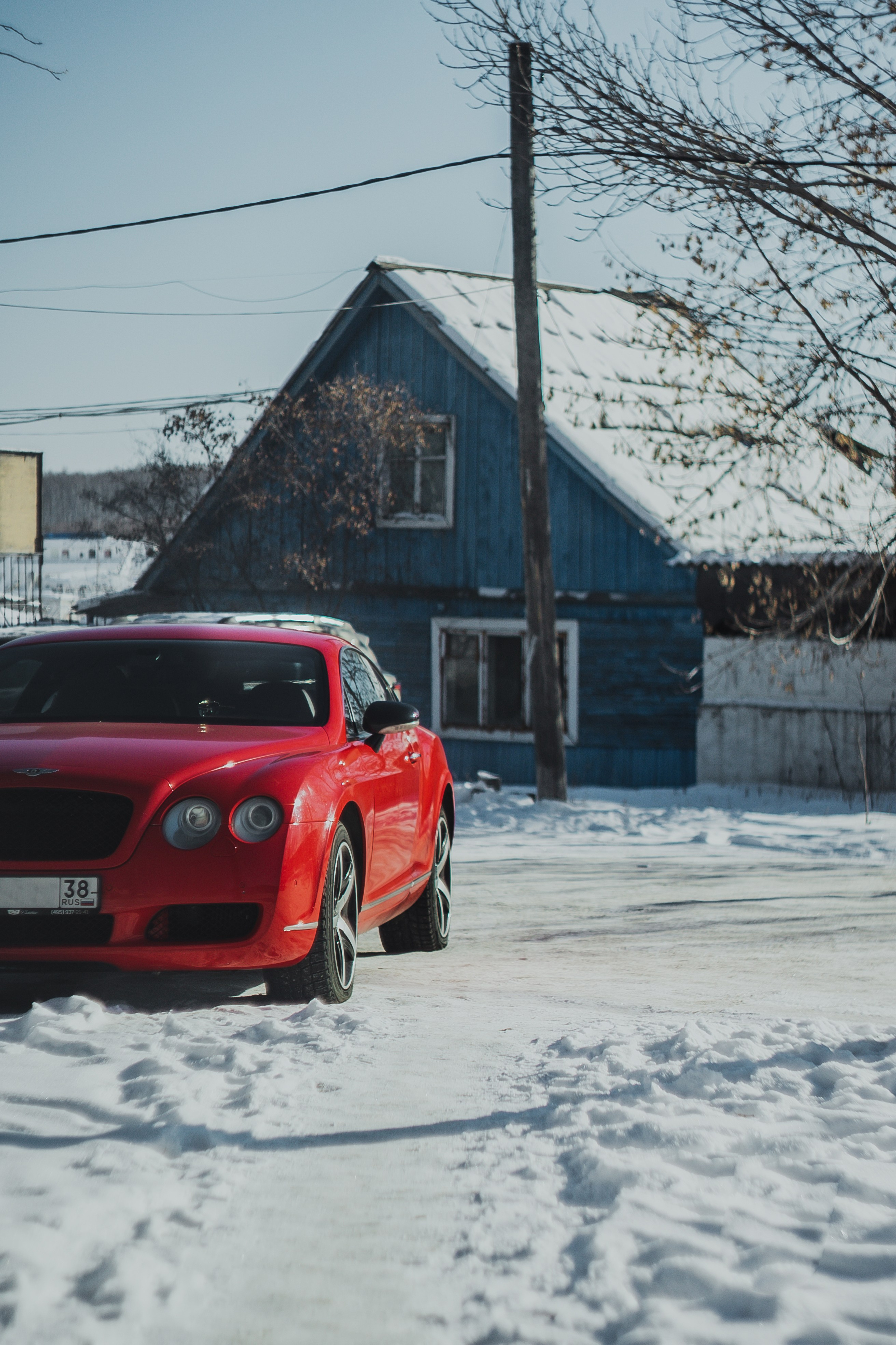 Bentley Continental GT. Фотограф, видеограф и пилот дрона на Байкале