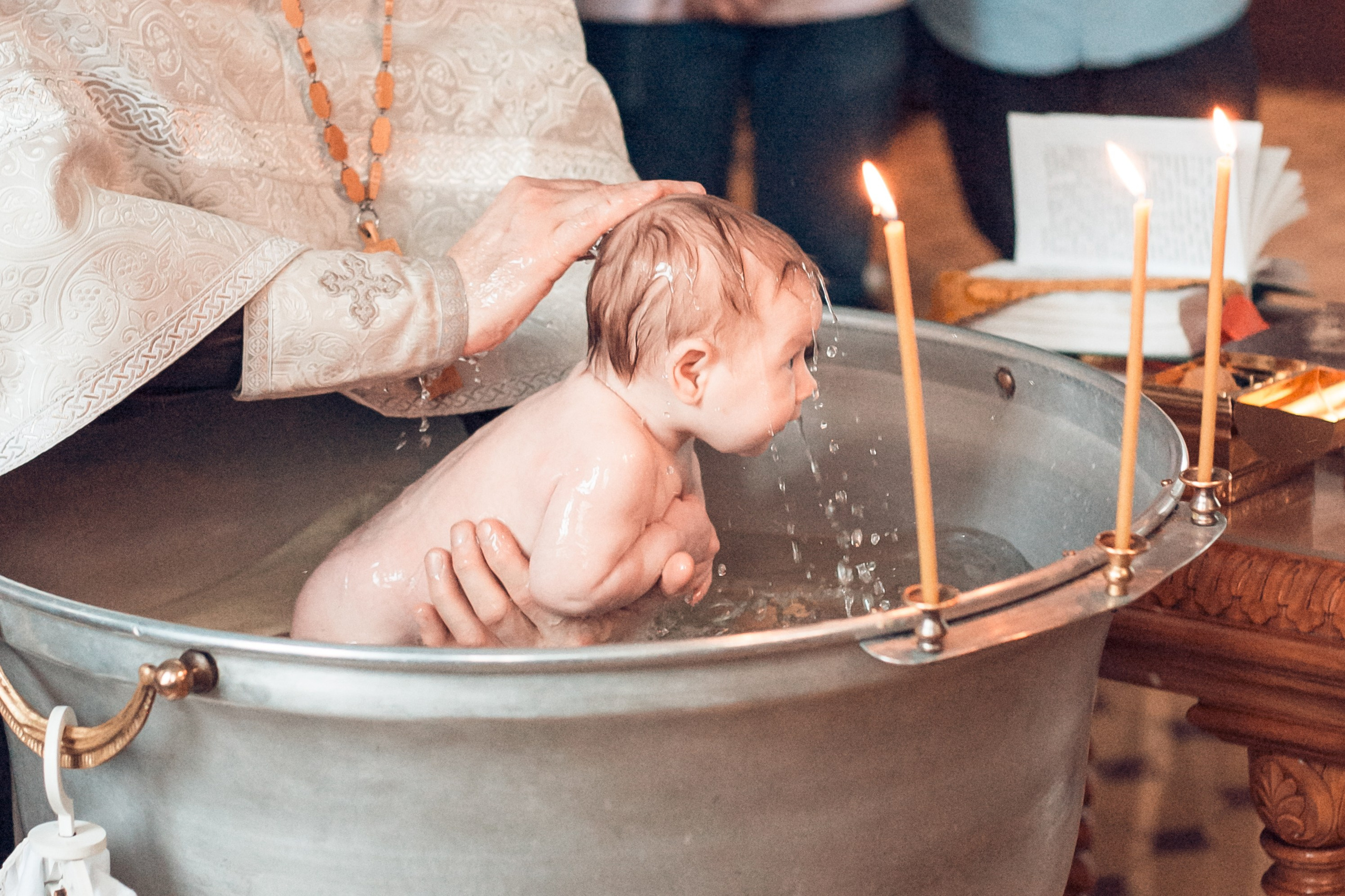 Съёмка крещения в Калуге