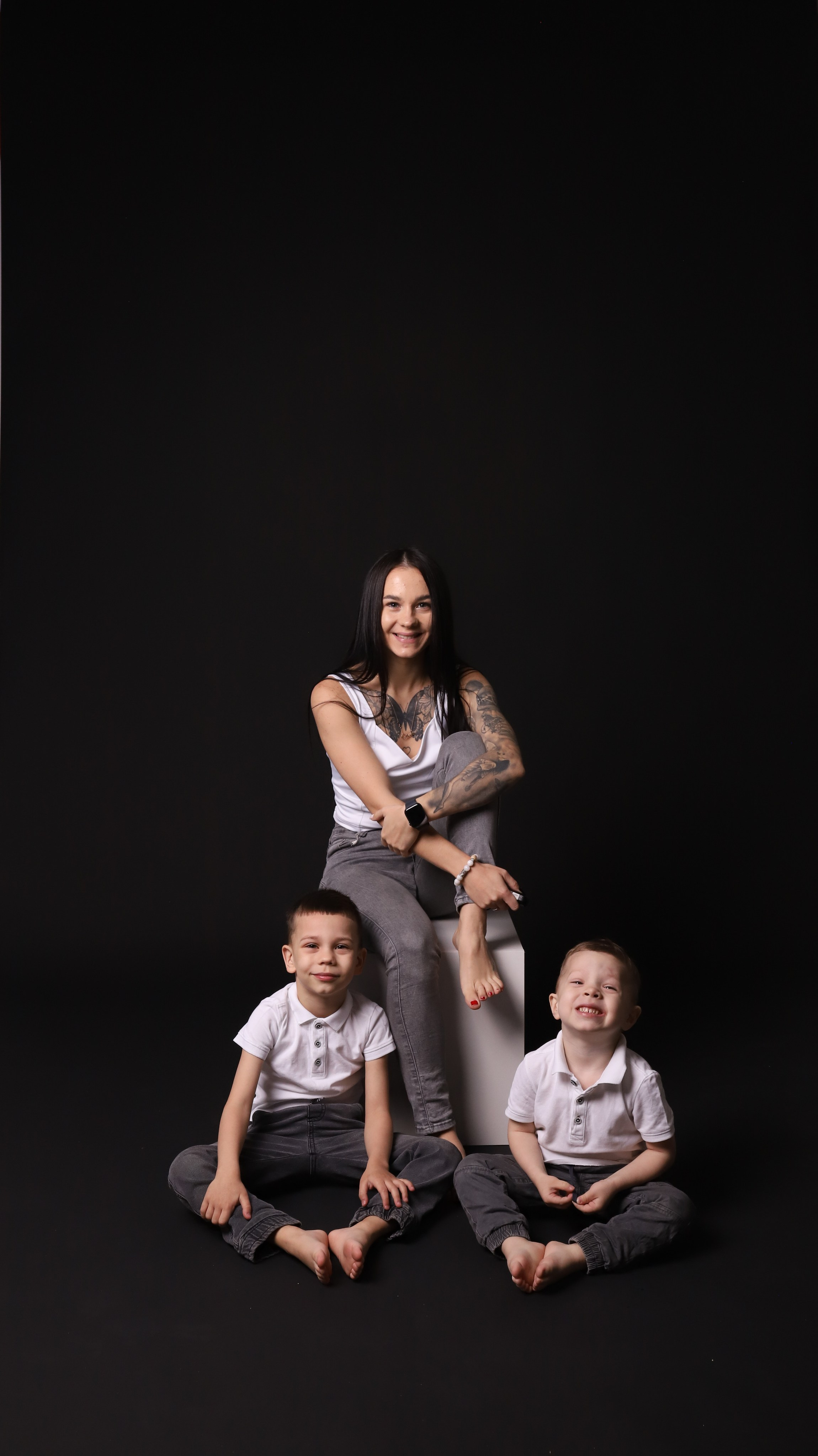 Трио — Антип, Иосиф, Александра. Автопортретная