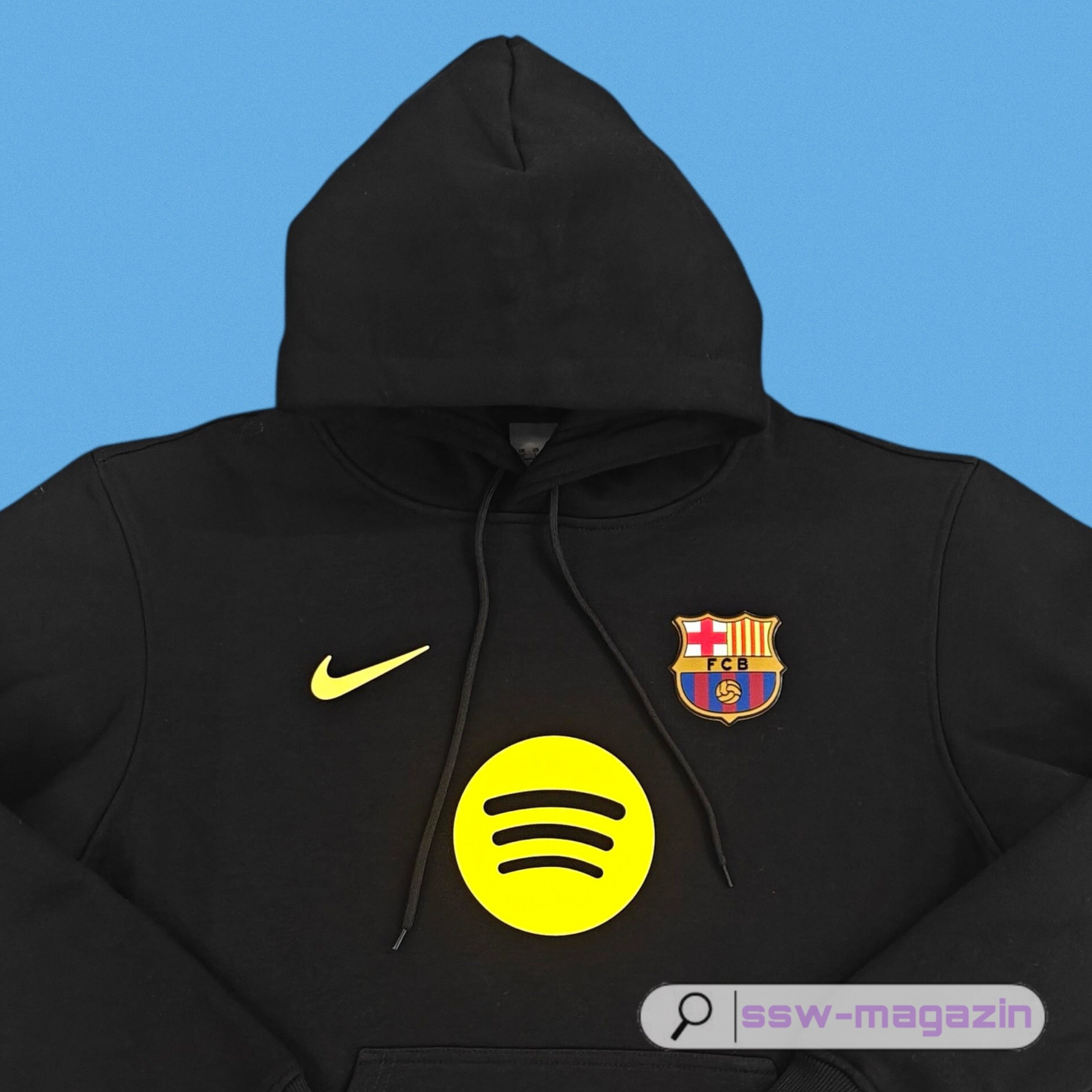 Кофта с капюшоном Barcelona 2025-2026 купить. Футбольный магазин — ssw_magazin