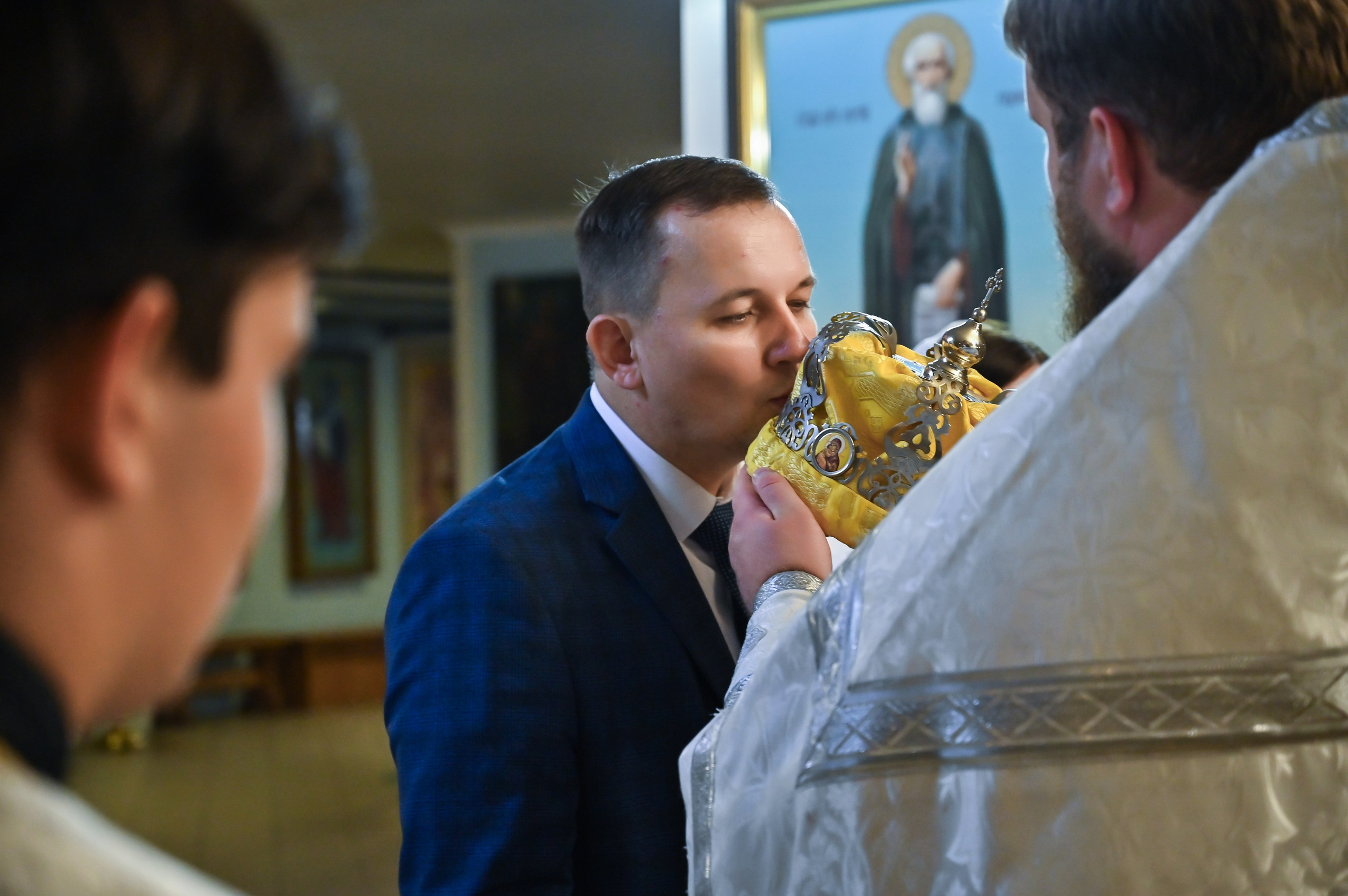 Венчание Андрей и Елена. Репортажный и свадебный фотограф в Липецке Иван Первойкин