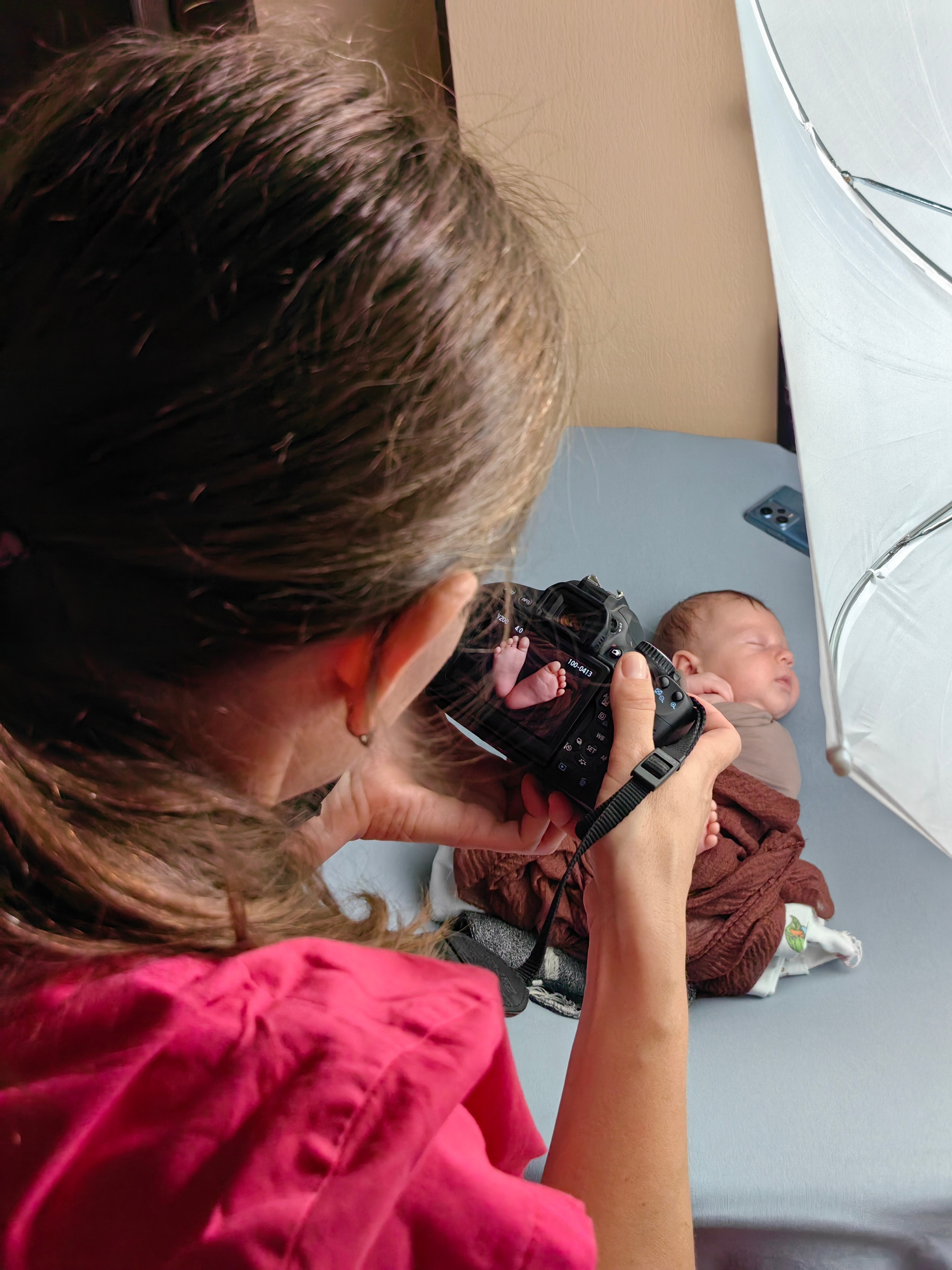 История одной съёмки (бэкстейдж). Фотограф новорождённых Анапа Елена Кушнарь