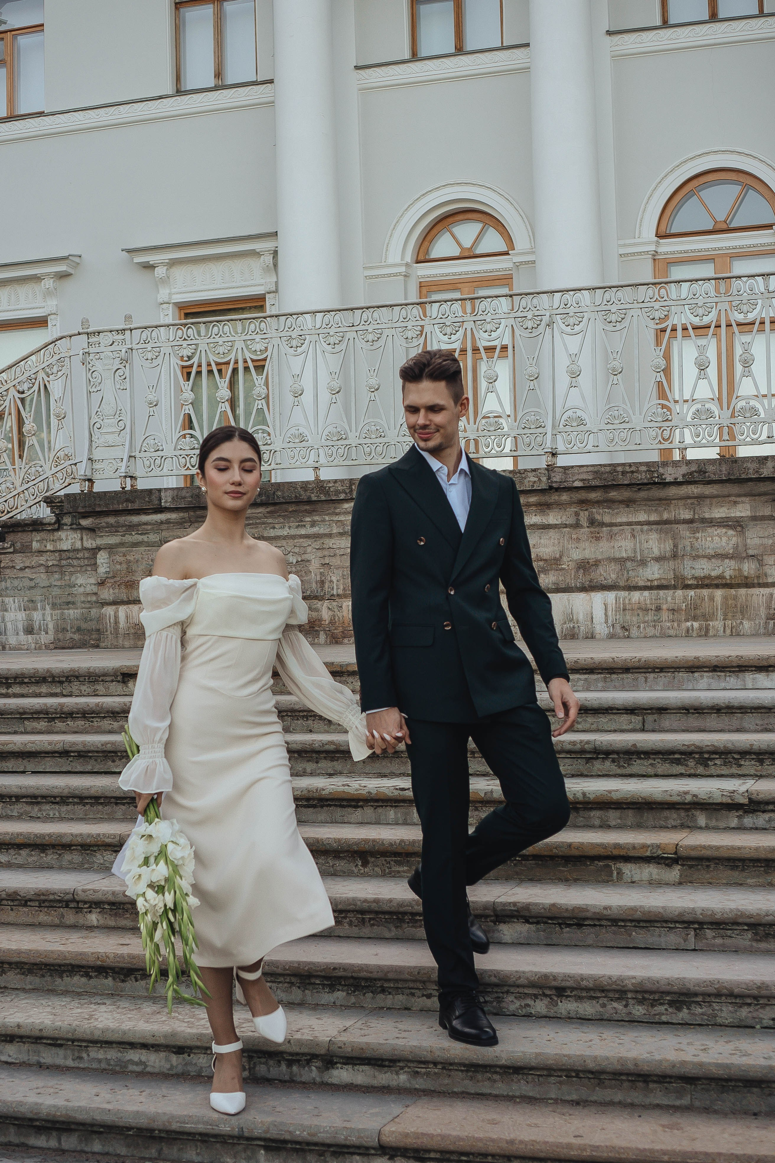 СВАДЕБНАЯ СЬЕМКА НА РАССВЕТЕ НА ЕЛАГИНОМ ОСТОРОВЕ. Профессиональный фотограф, Санкт-Петербург — Виктория Богомолова