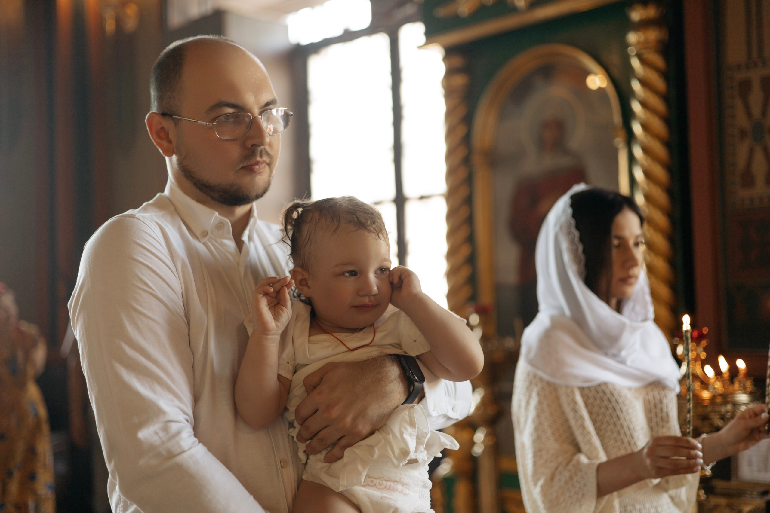 Крещение Вари. Самый теплый фотограф в Краснодаре Рябоконь Ксения