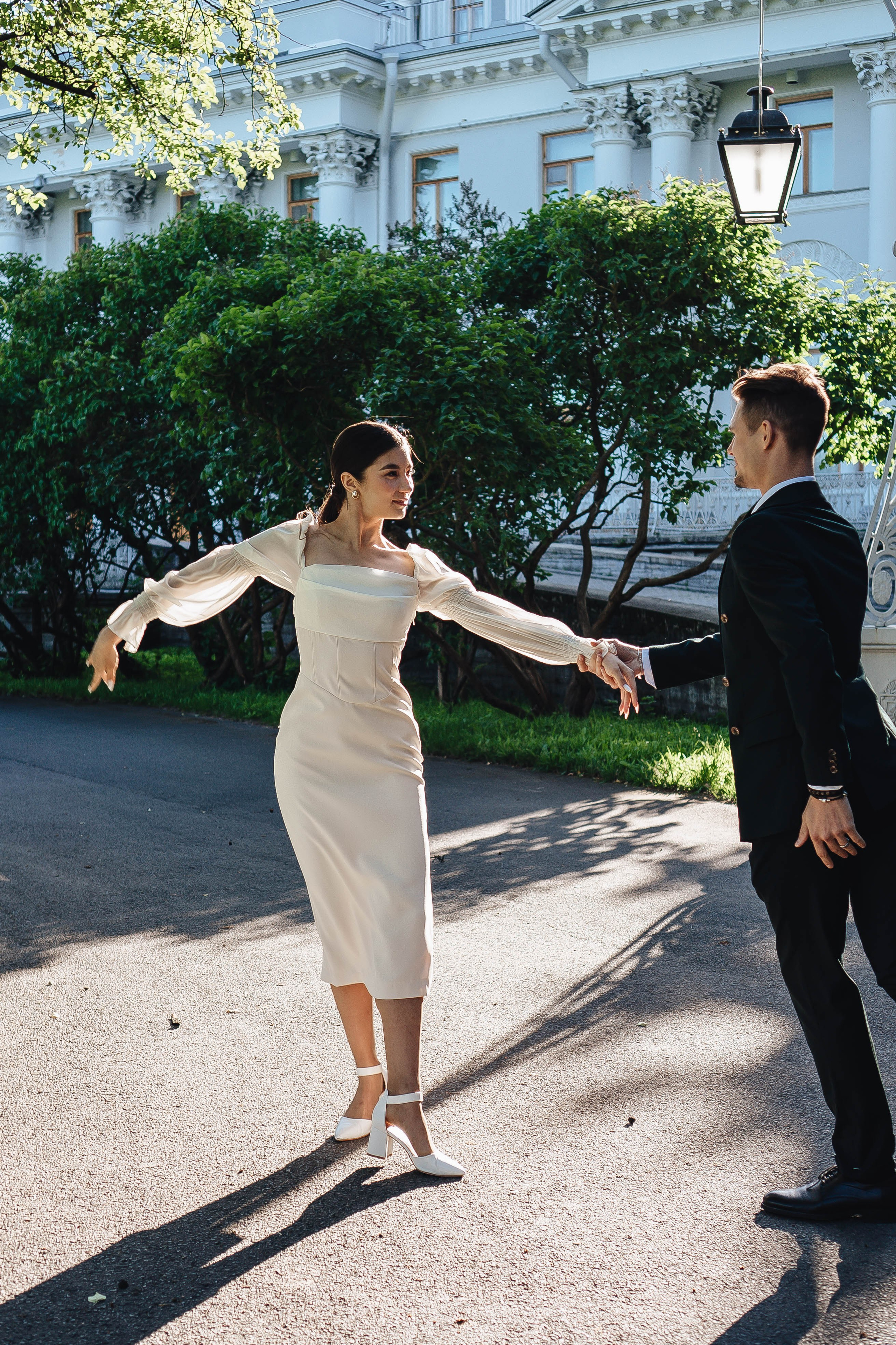 СВАДЕБНАЯ СЬЕМКА НА РАССВЕТЕ НА ЕЛАГИНОМ ОСТОРОВЕ. Профессиональный фотограф, Санкт-Петербург — Виктория Богомолова