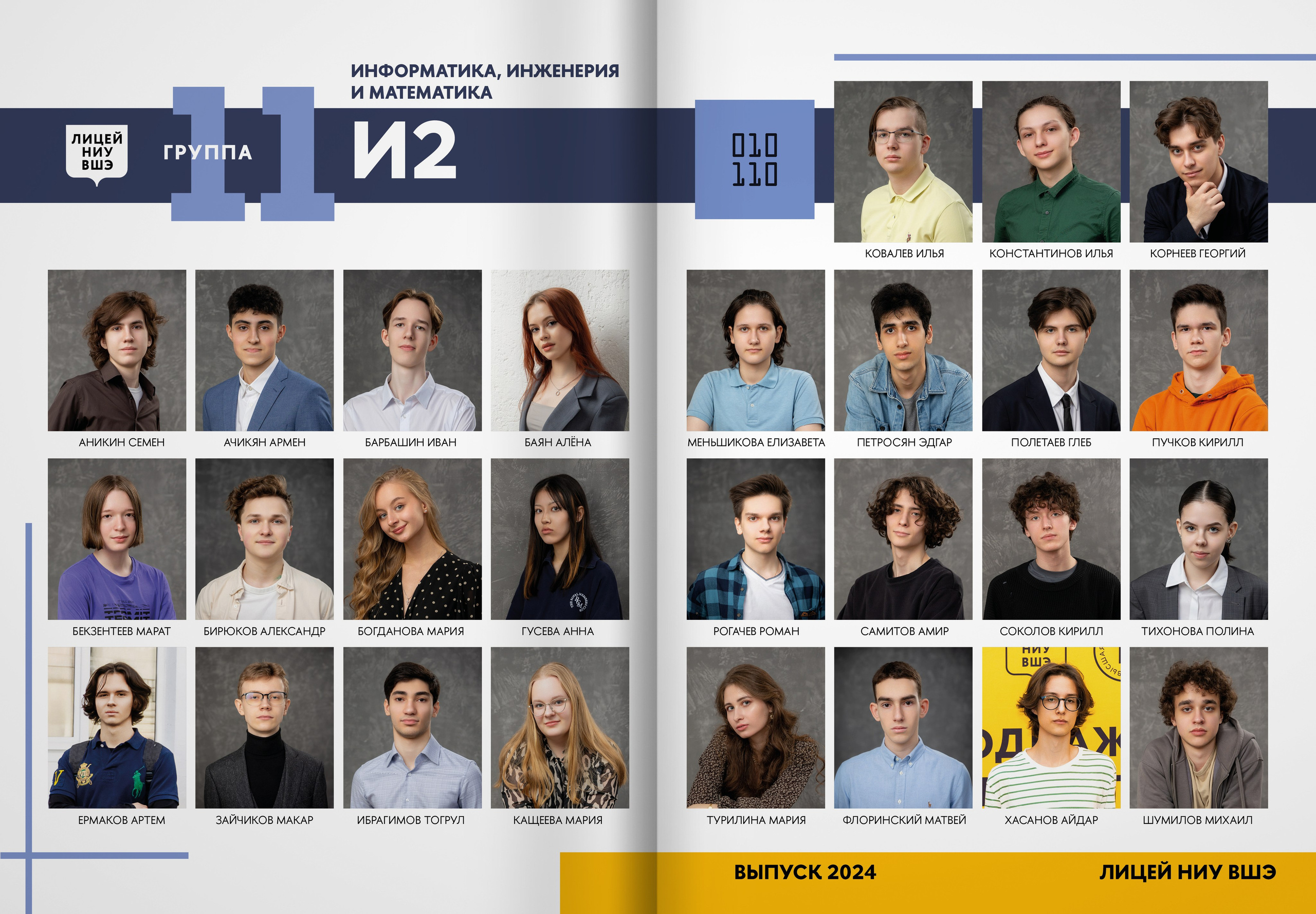 2024 — лицей ВШЭ — группа 11И2. ТВОЯ ШКОЛЬНАЯ ИСТОРИЯ — фотограф Юлия Федосеева