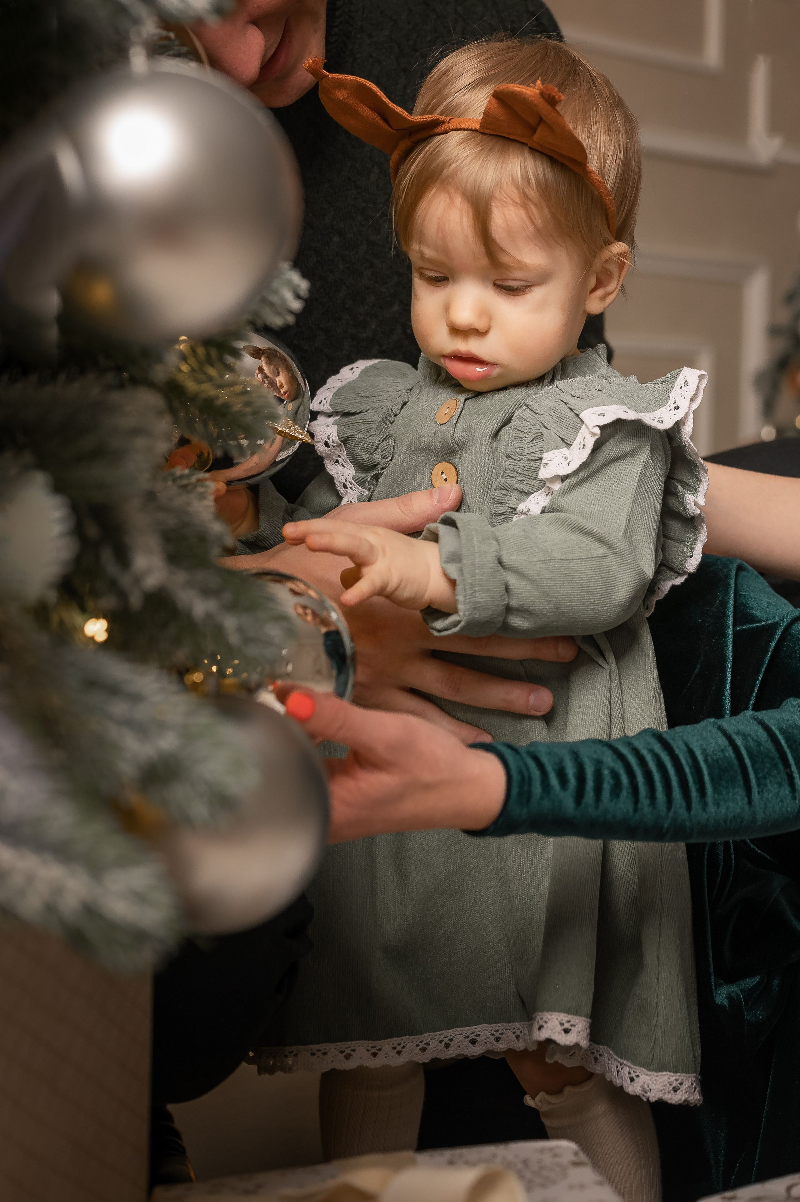Новый год в студии. Фотограф новорождённых, семейный, школьный в городе Калуге Евгения