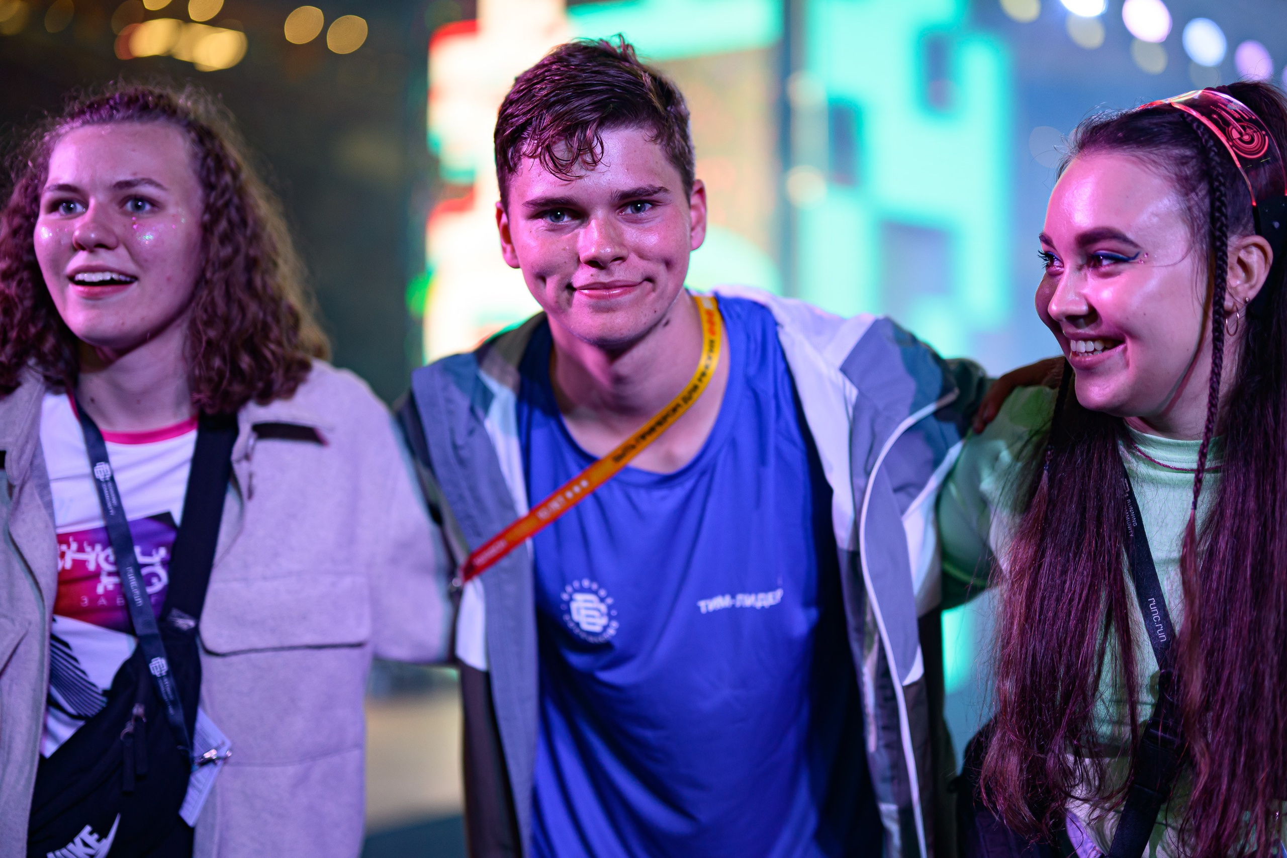 Ночной забег 2024. Репортажный фотограф Сергей Квартальнов