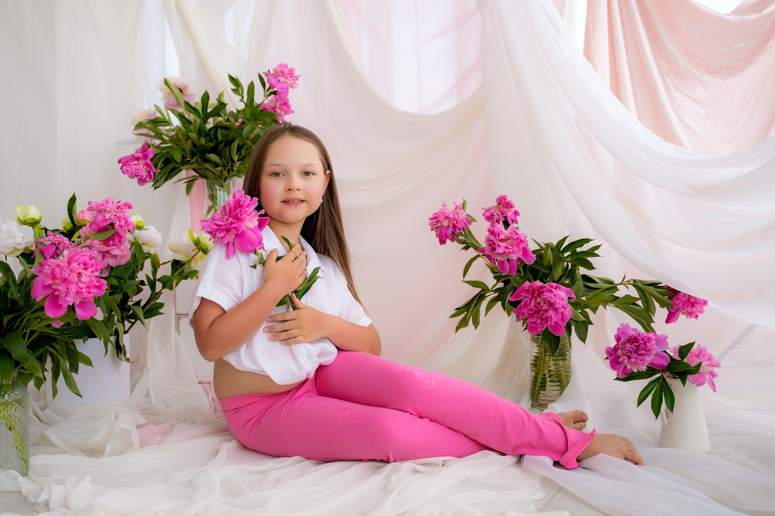 Пионы. Фотостудия Малина в городе Улан-Удэ. Фотограф Ирина Жарникова