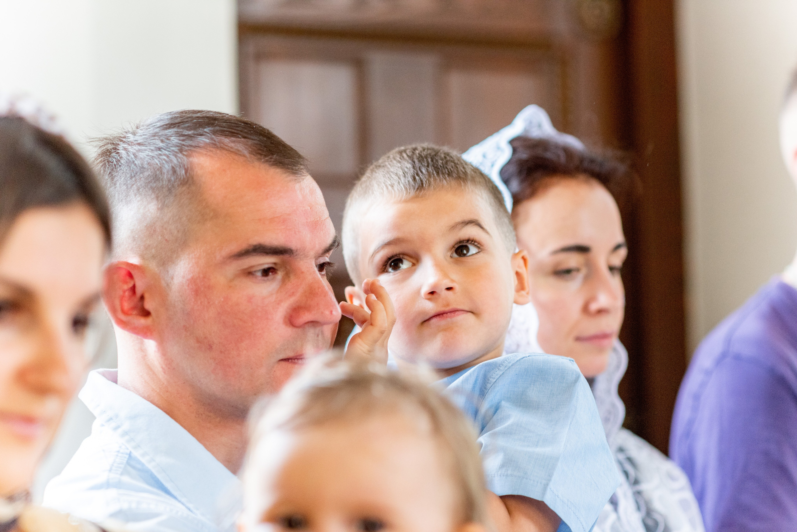 Крещение Ники. Фотограф Юлия Попова