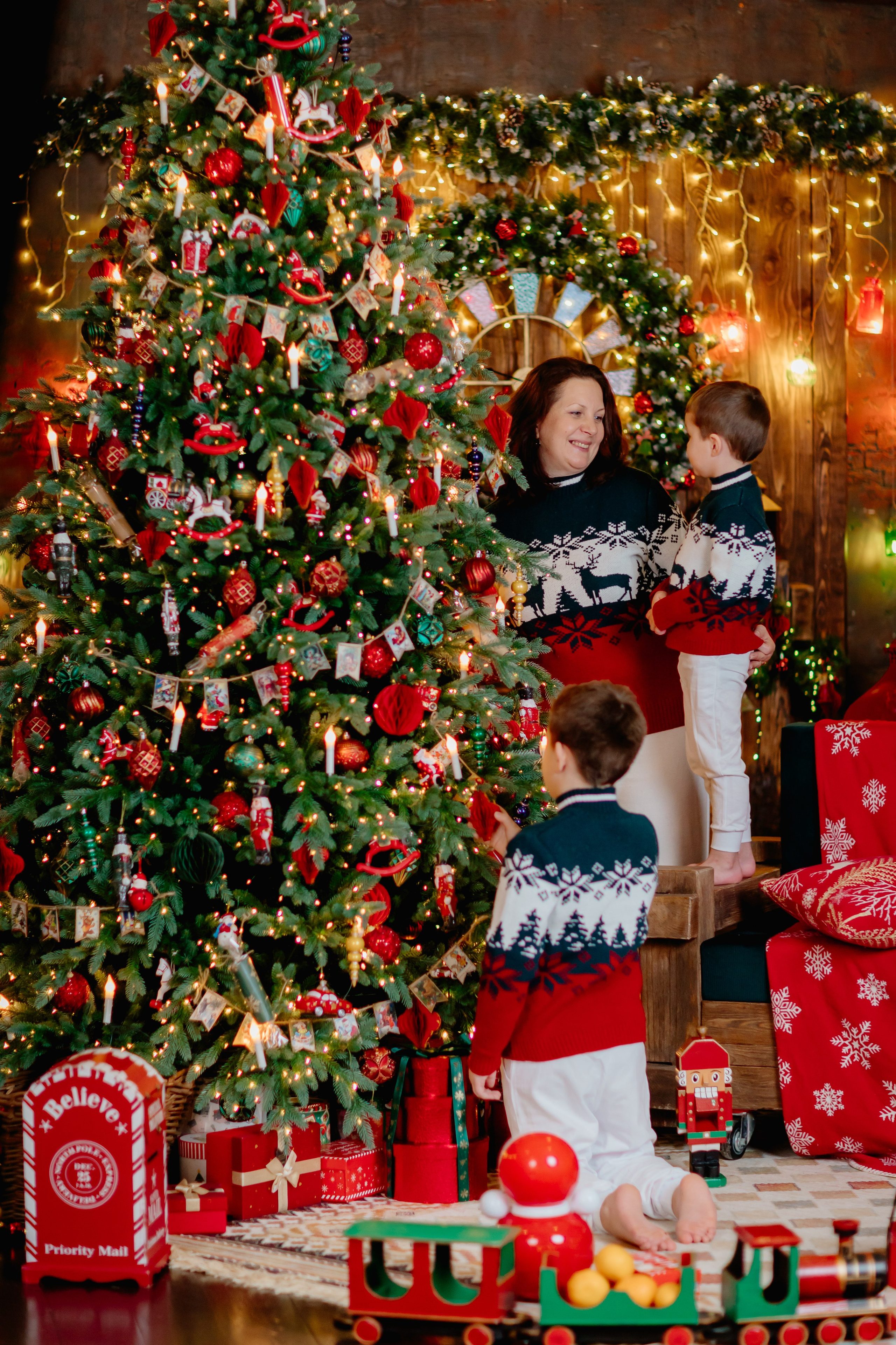 Новый год. Ретушер Светлана Абрамова