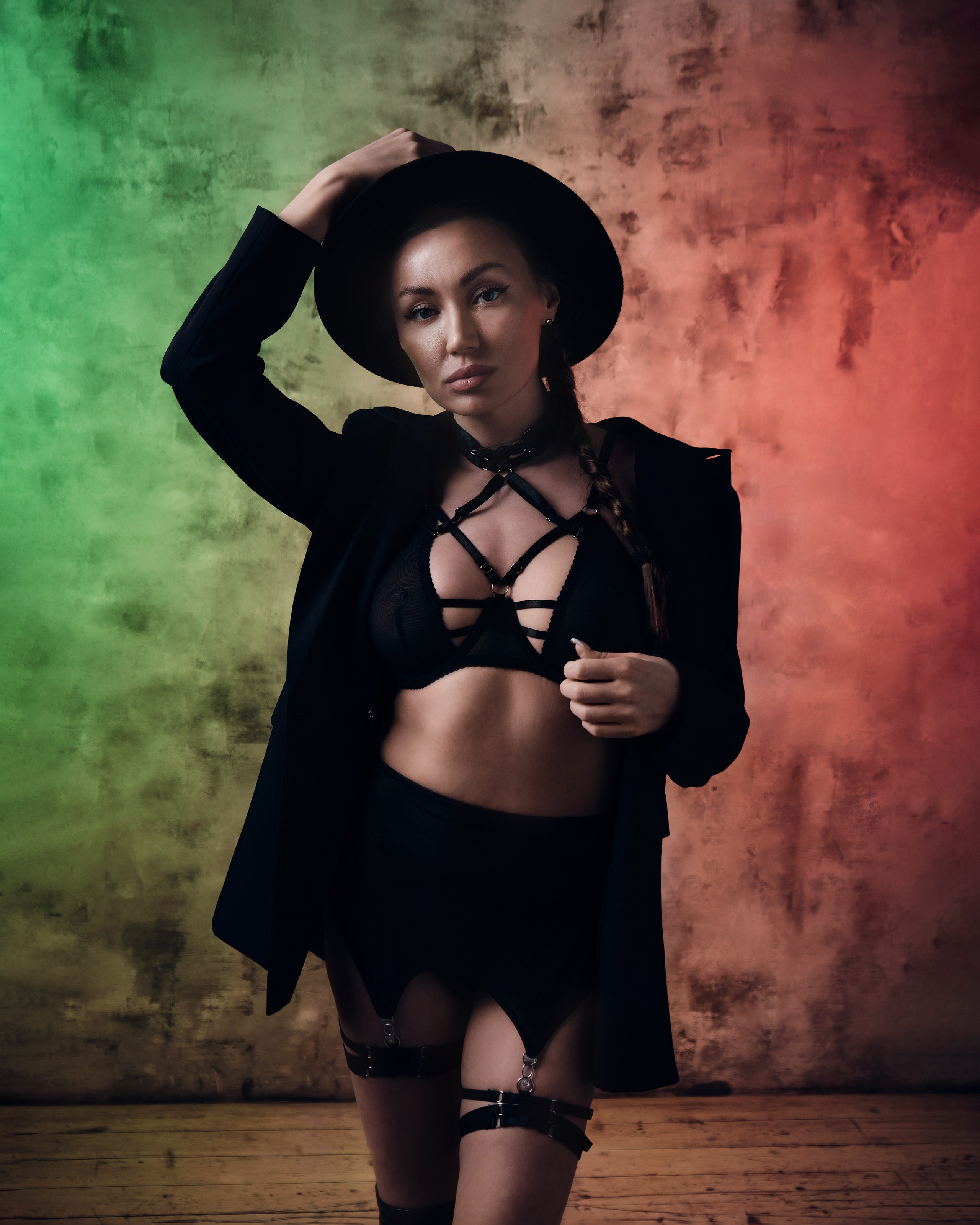 Будуарный портрет. Портретный фотограф на новый год в Москве Виктория Колышева