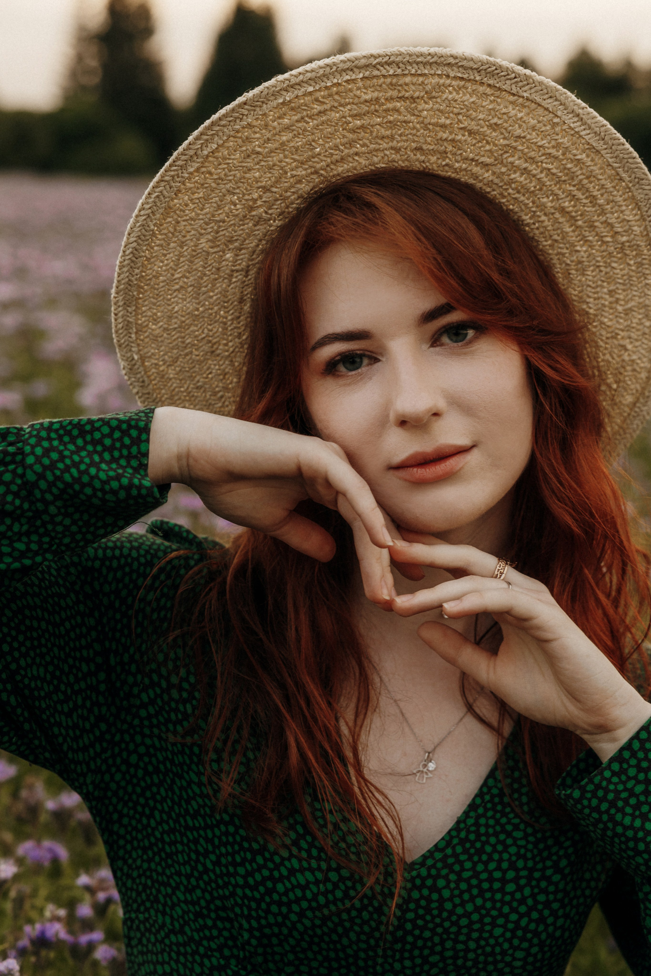 Фотосессия в цветочном поле. Свадебный и семейный фотограф Витебск, Минск, Андрей Павлов