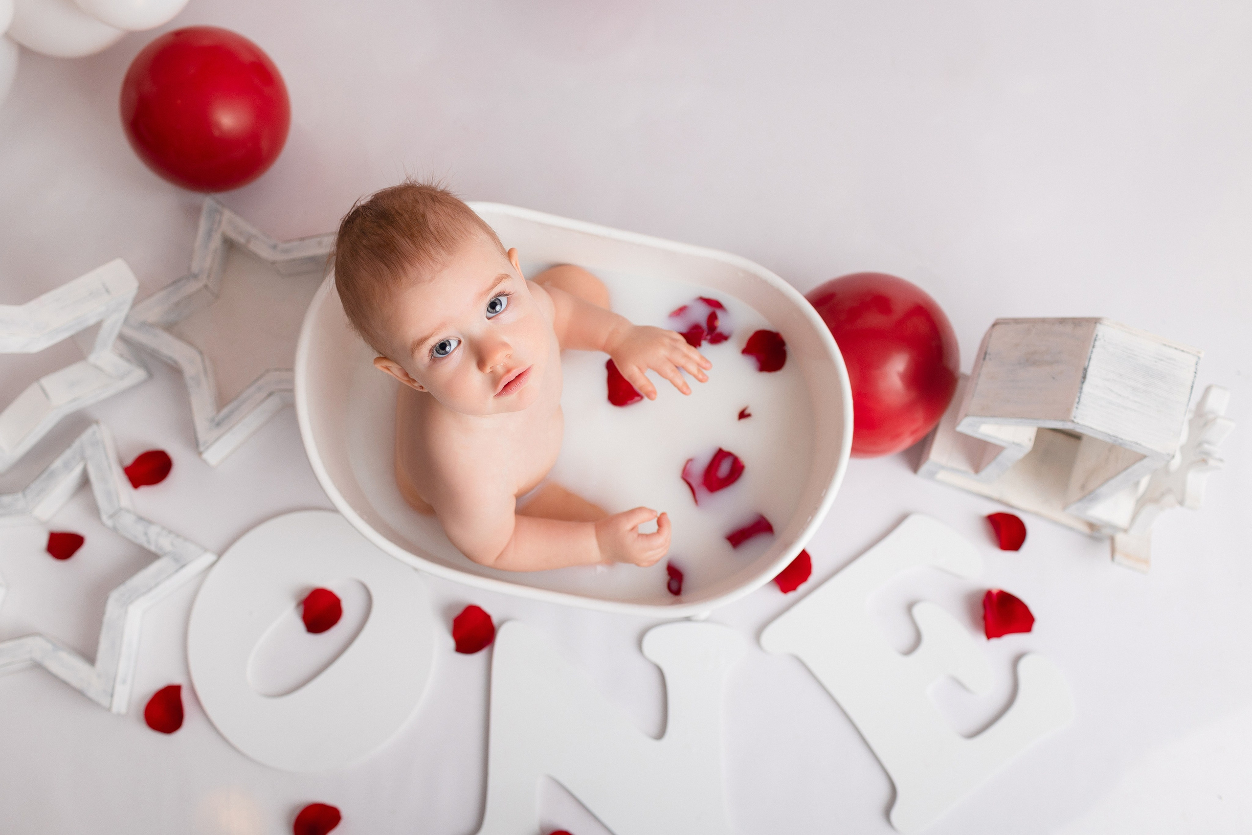 Годик стандарт. Newborn Фотограф в Твери