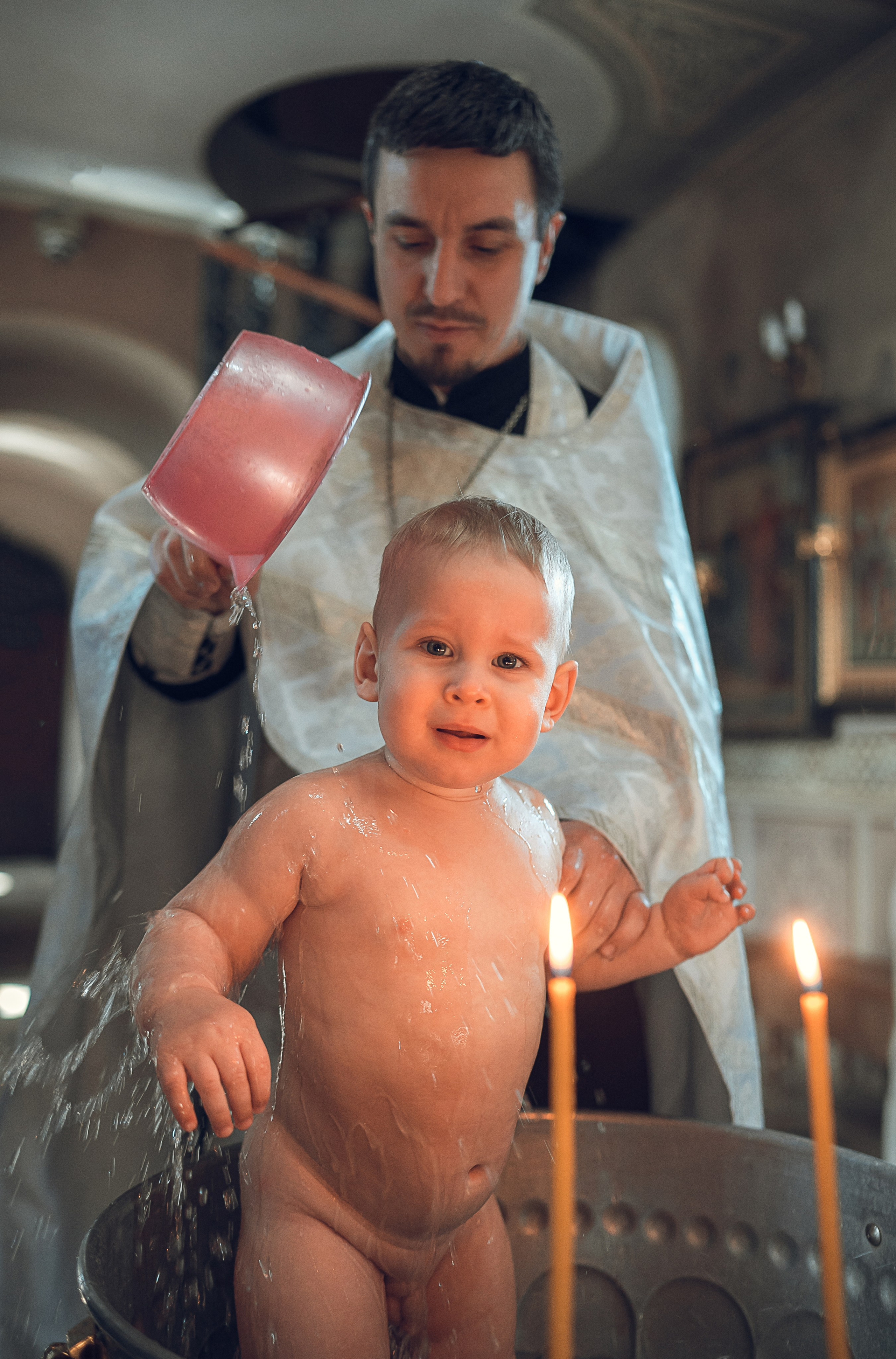 Уара крещение Лазоря Ярослава. Фотограф Алёна Мил