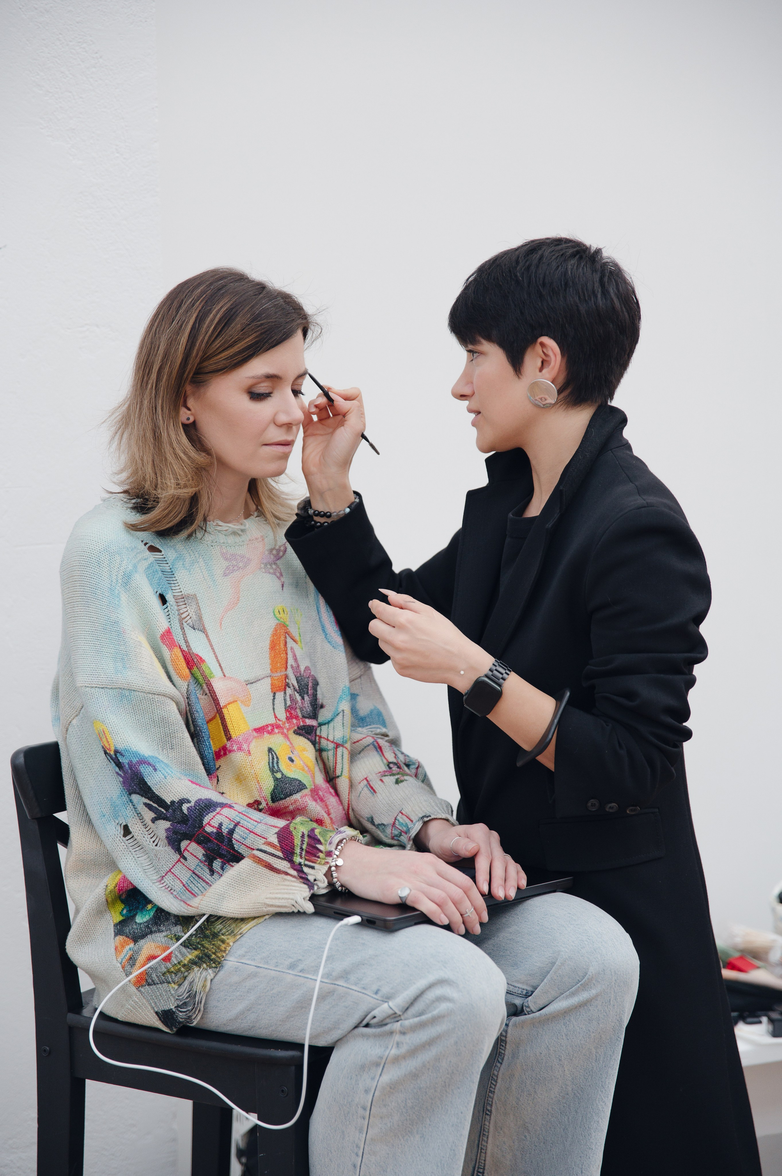 Бекстейдж показа «Новые Имена» собака.ru|ДЛТ. Портретный и репортажный фотограф в Санкт-Петербурге