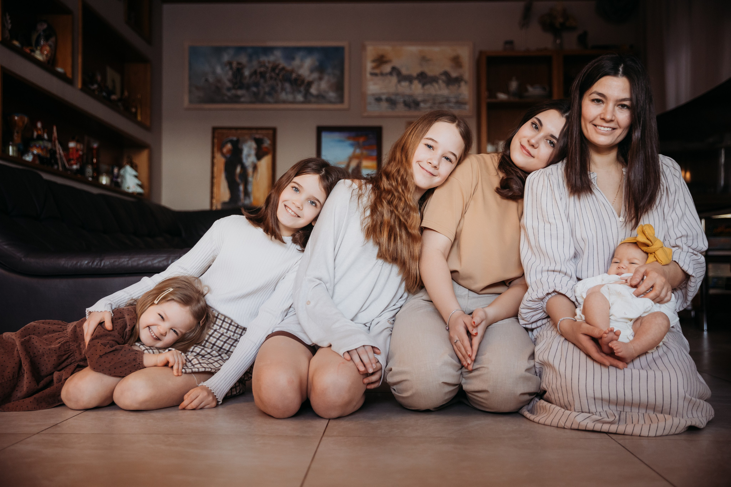 Домашняя история. Леся Гаранина. Семейный фотограф/видеограф Москва и область