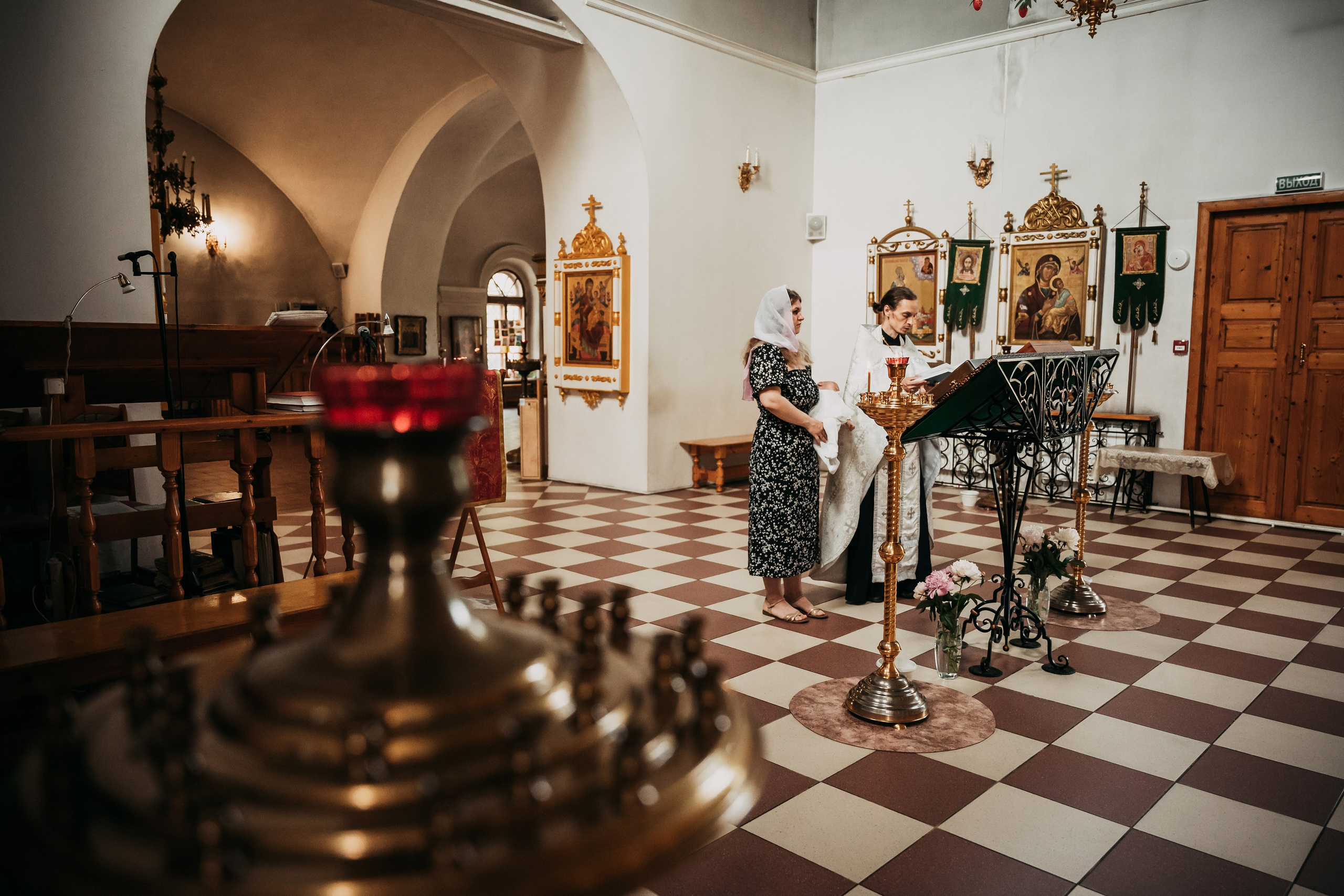 Крещение Арины. Алёна Хомич. Свадебный и семейный фотограф Коломна, Москва