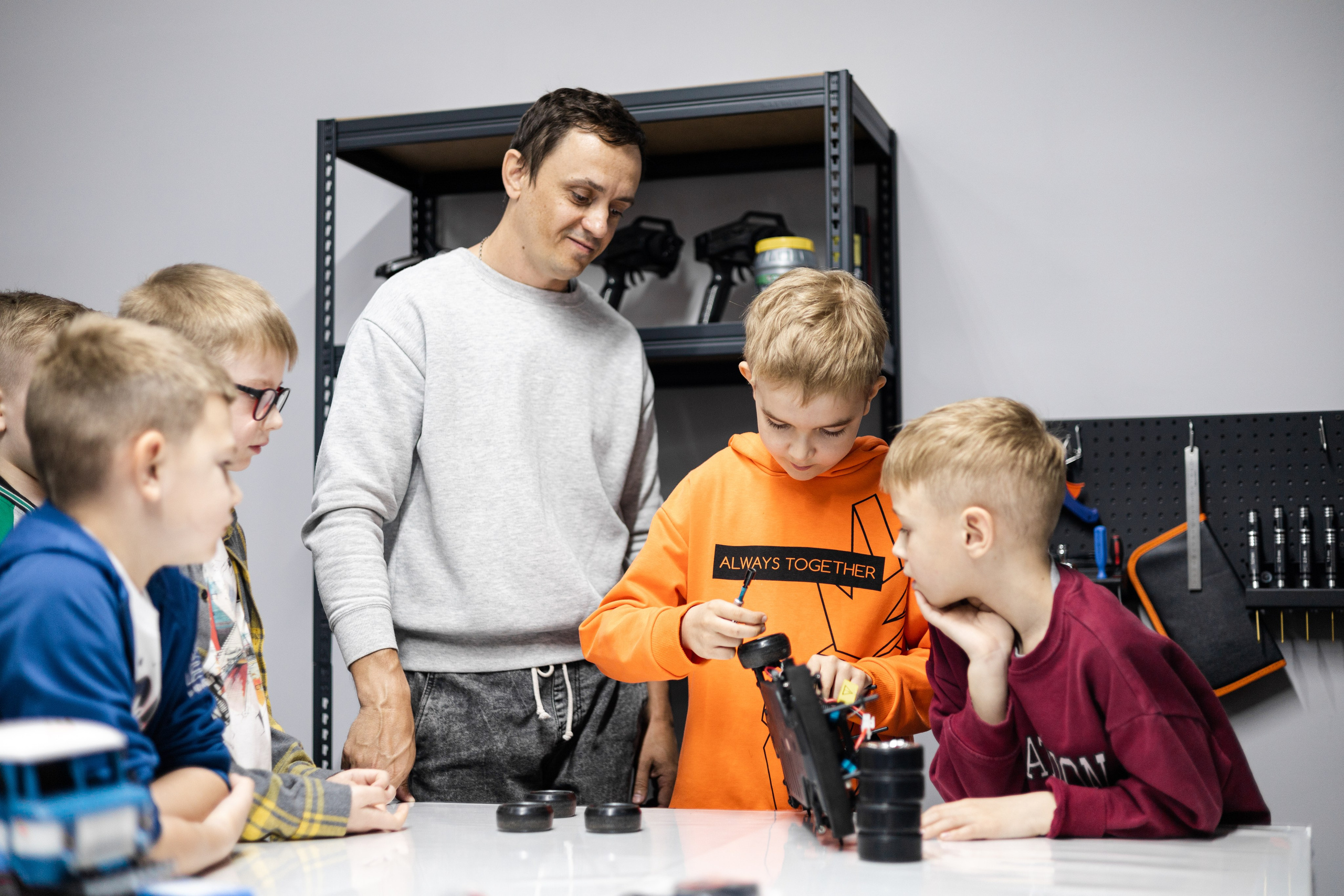 Открытие «Model Drive» | Детская техническая секция. Фотограф твоих воспоминаний | Алексей Алексеев