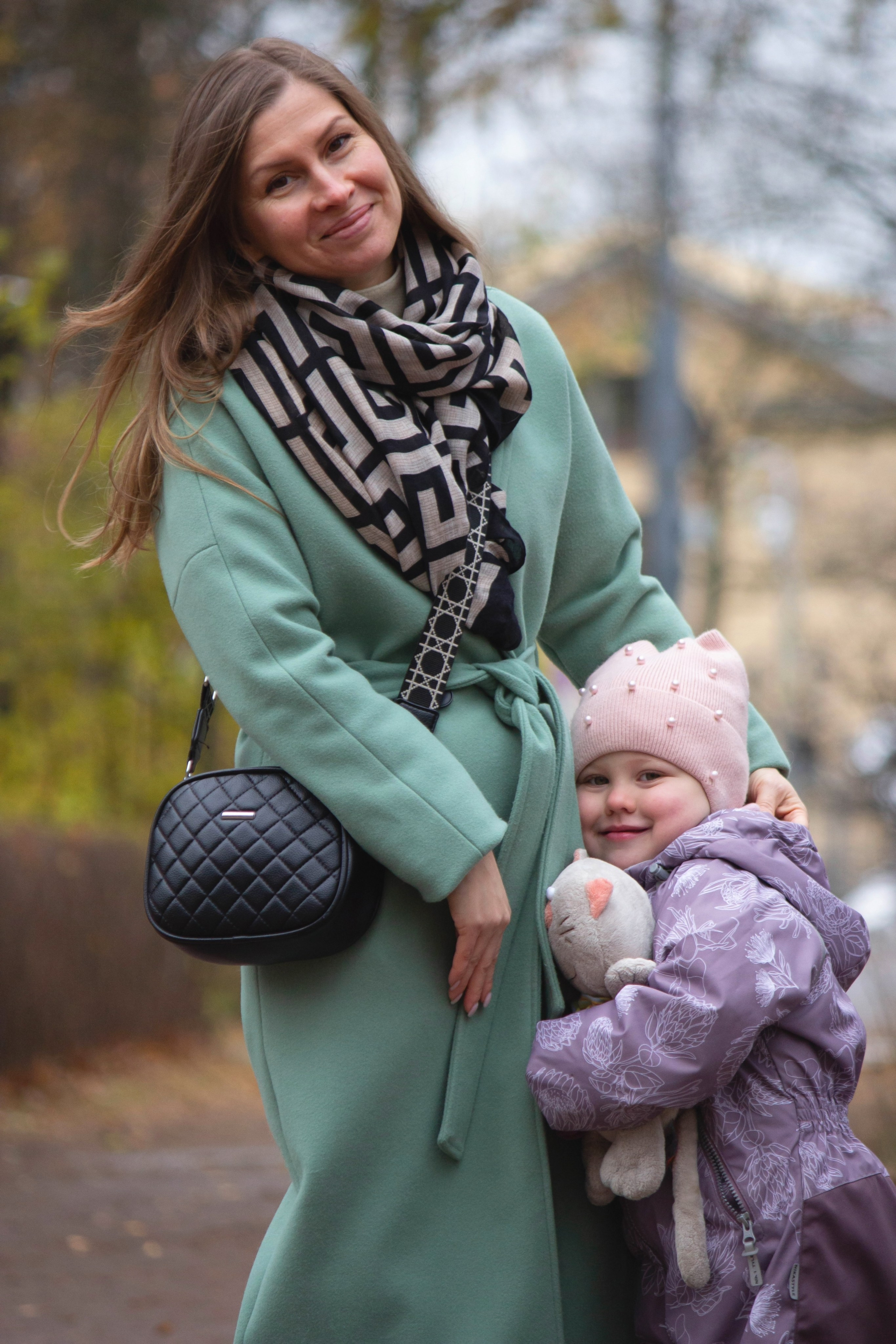 Осенняя прогулка мамочки и доченьки. Портрет / Репортаж и другое. Наталья. Natashaleto. Санкт-Петербург