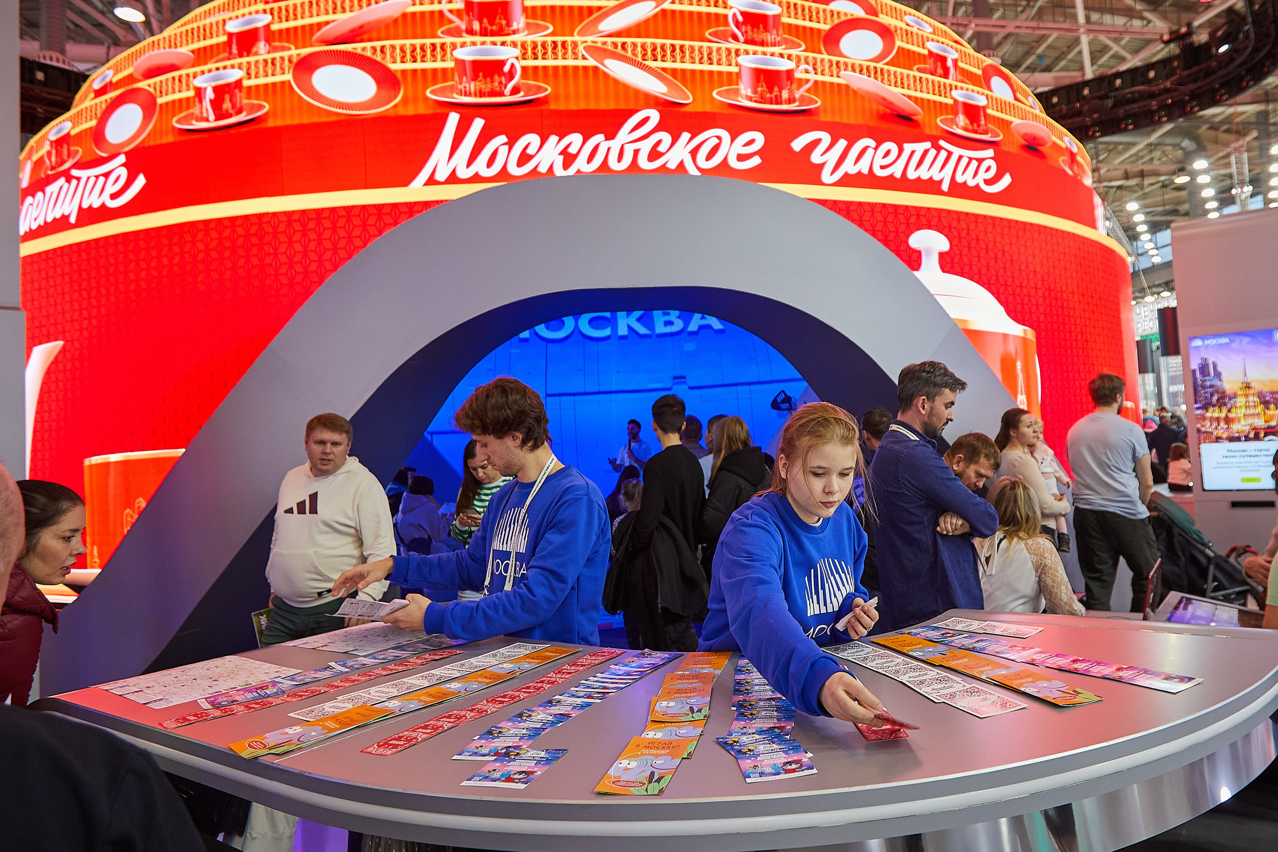 Выставка РОССИЯ. Event фотограф Александр Осин. г. Москва