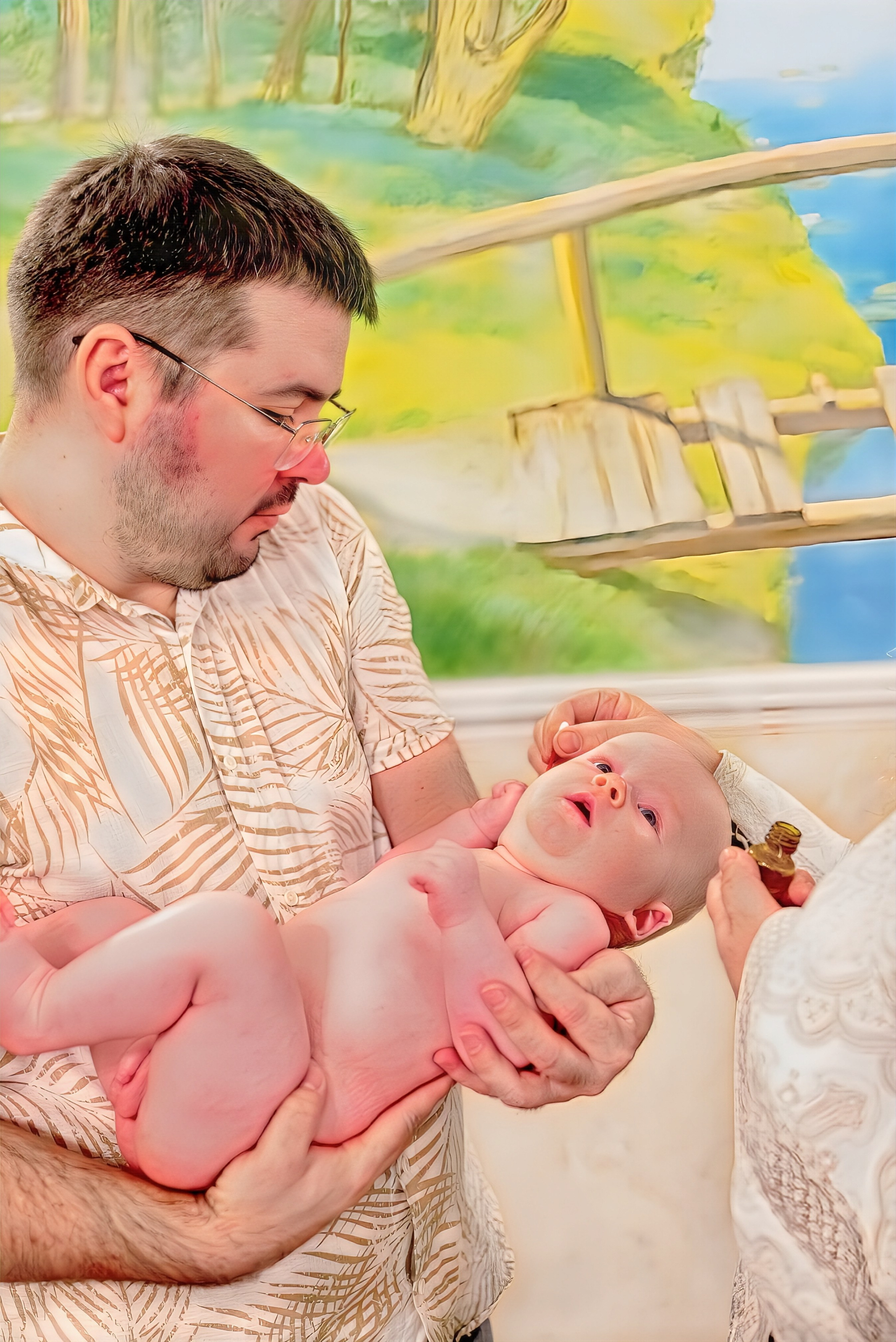 Крещение в церкви Петра и Февронии Муромских. Семейный и детский фотограф Москва