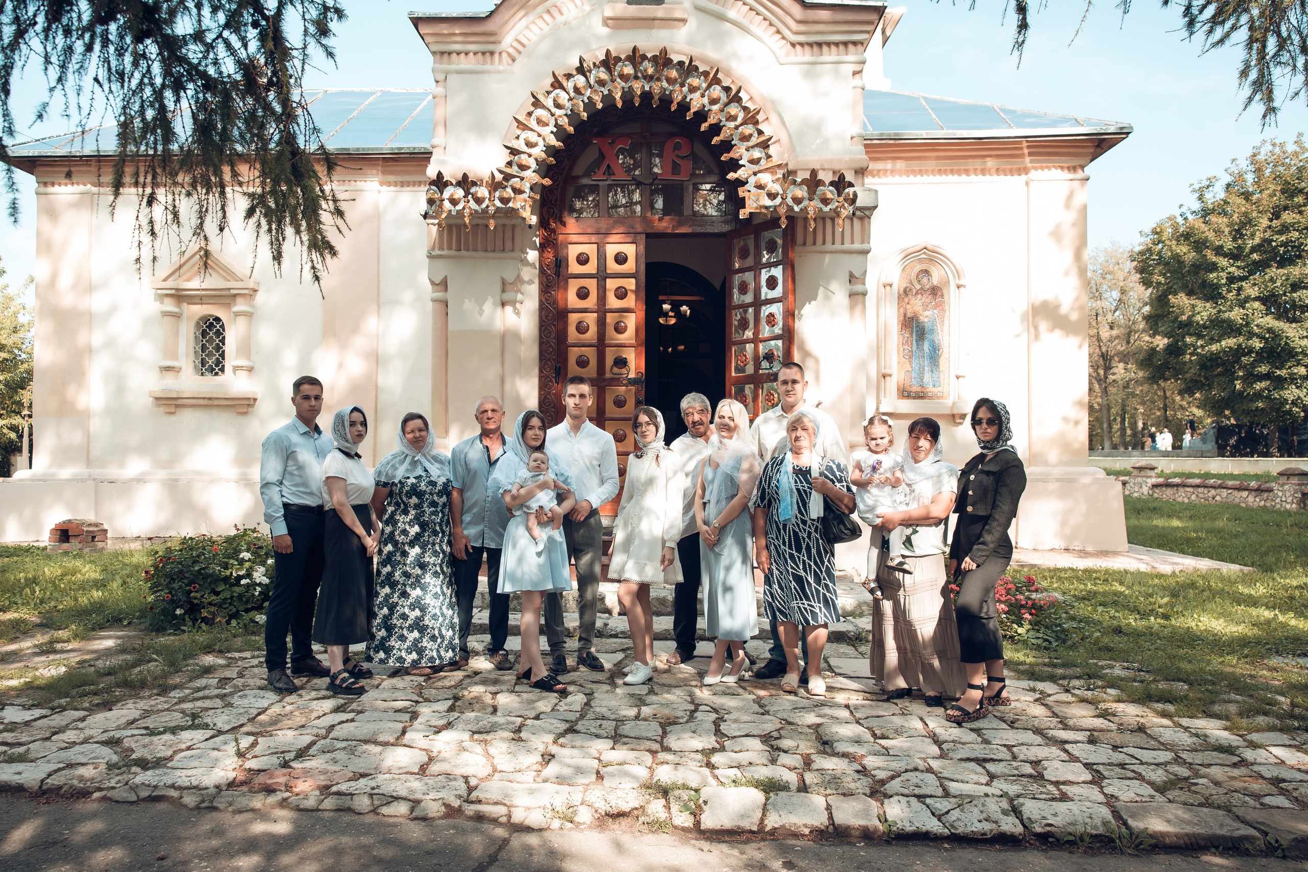 Таинство Крещения Матвея. Спасо-Преображенский храм (Спаса на Яру). Семейный фотограф в Рязани и Рязанской области