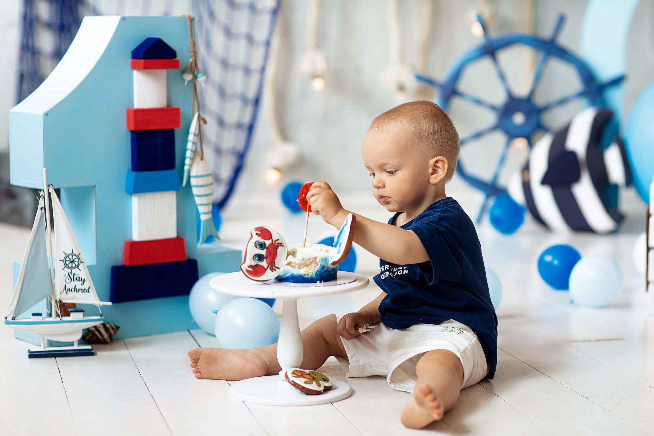 Фотосессия на 1 год для мальчика. Фотостудия Леонардо Москва