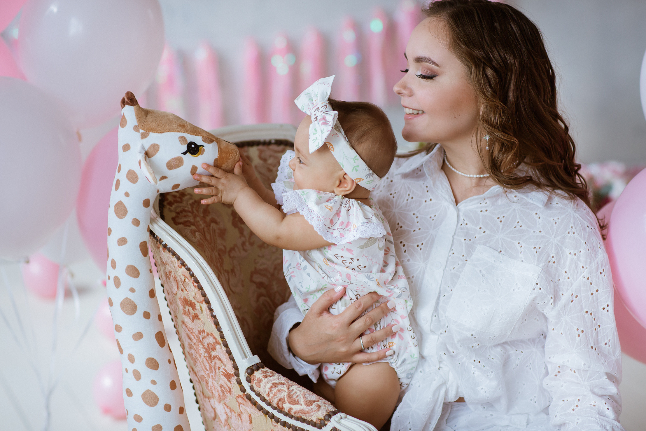 Идея для фотосессии на 1 год для девочки