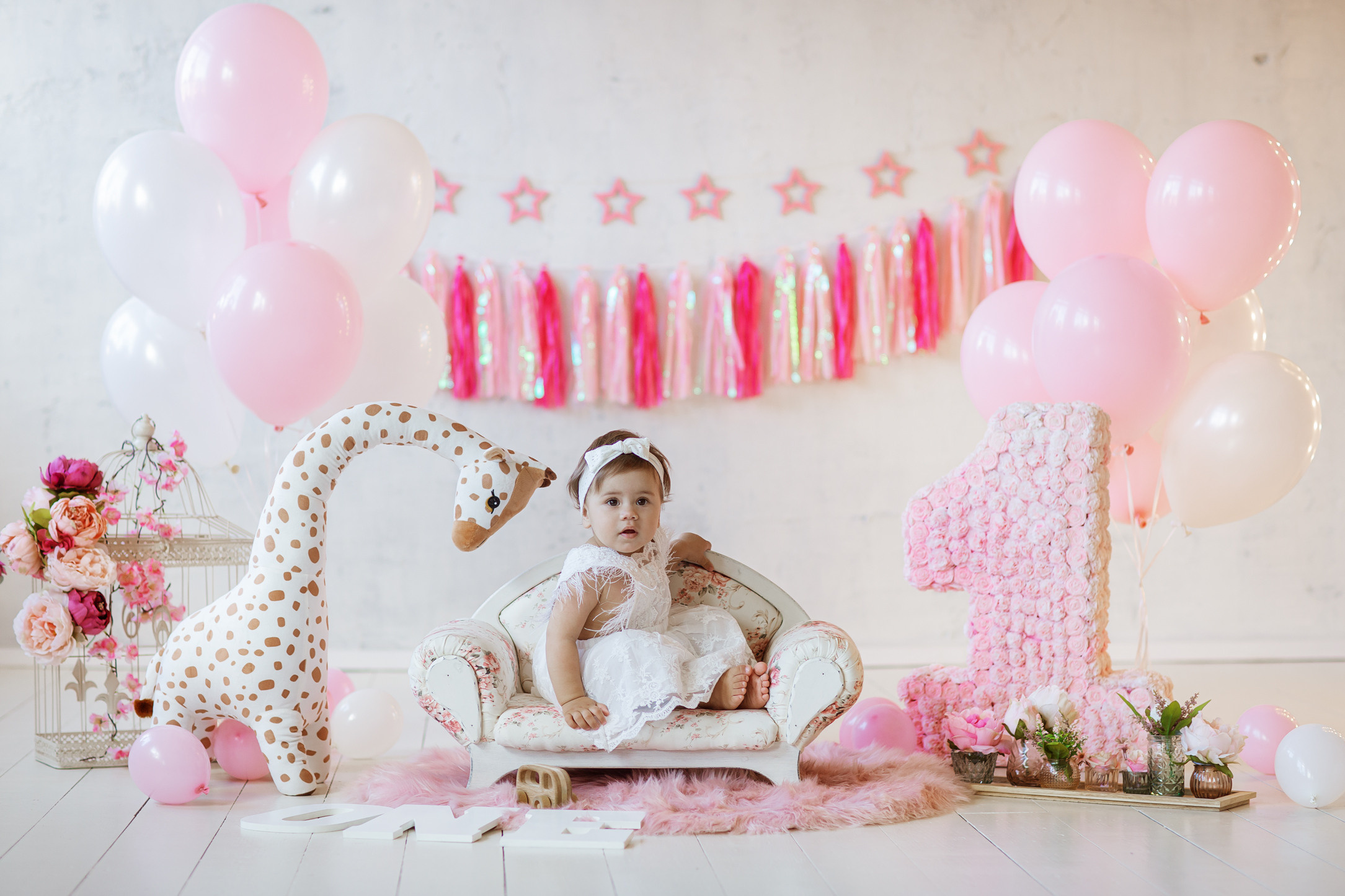 Идея для фотосессии на 1 год для девочки