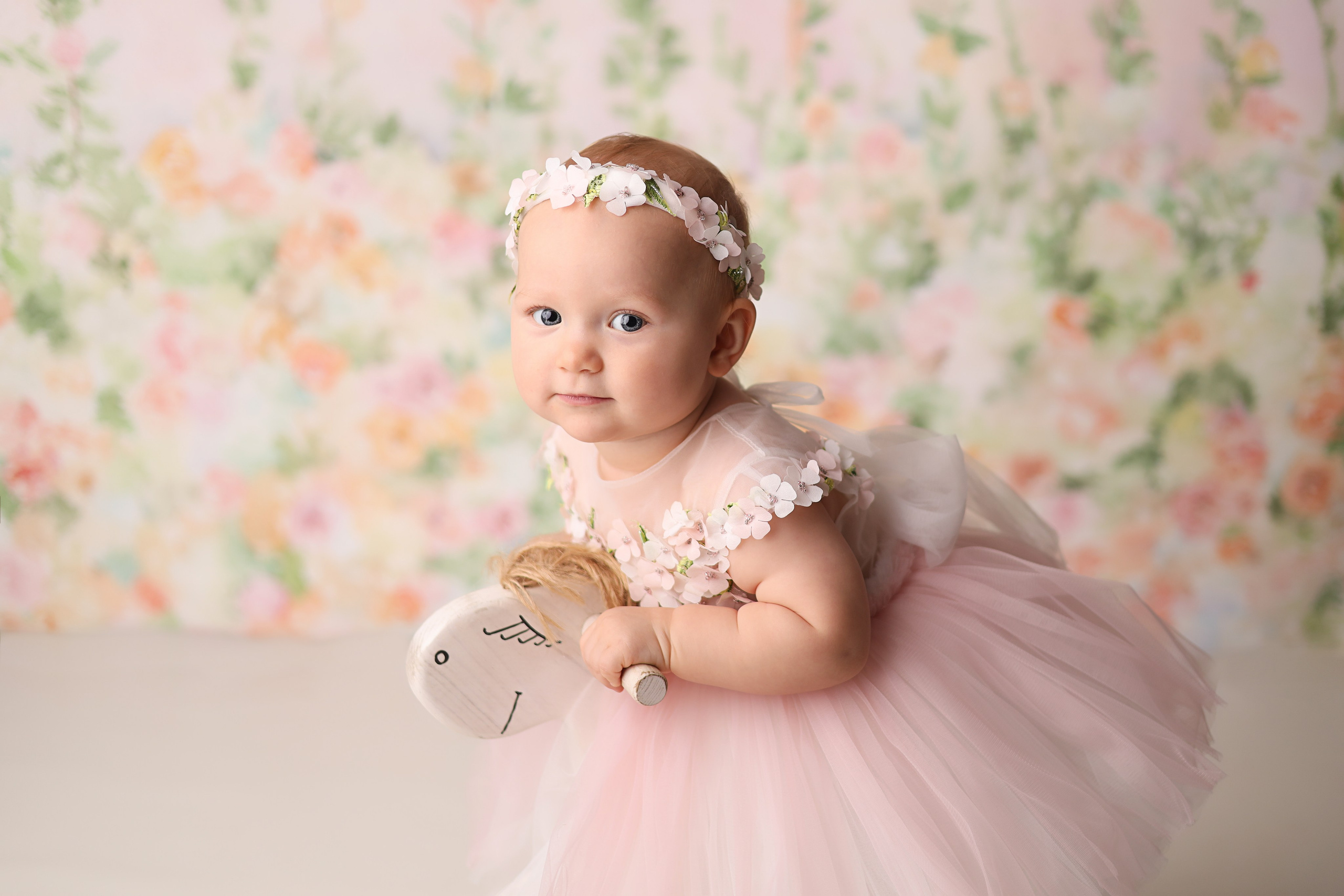 Алисе 1 годик. Фотограф новорожденных Москва. Ньюборн фотограф Москва